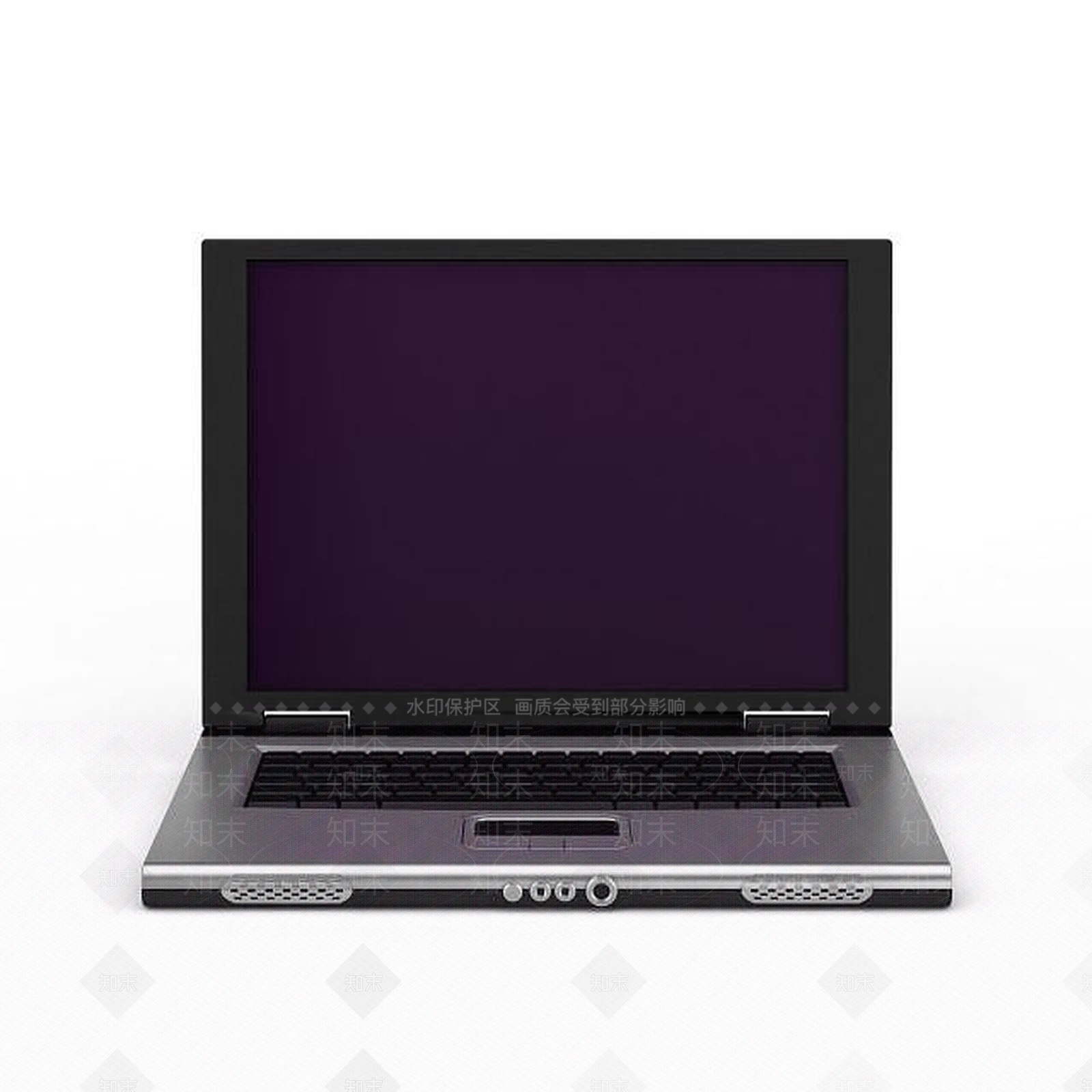 现代笔记本电脑3D模型下载【ID:1198363556】