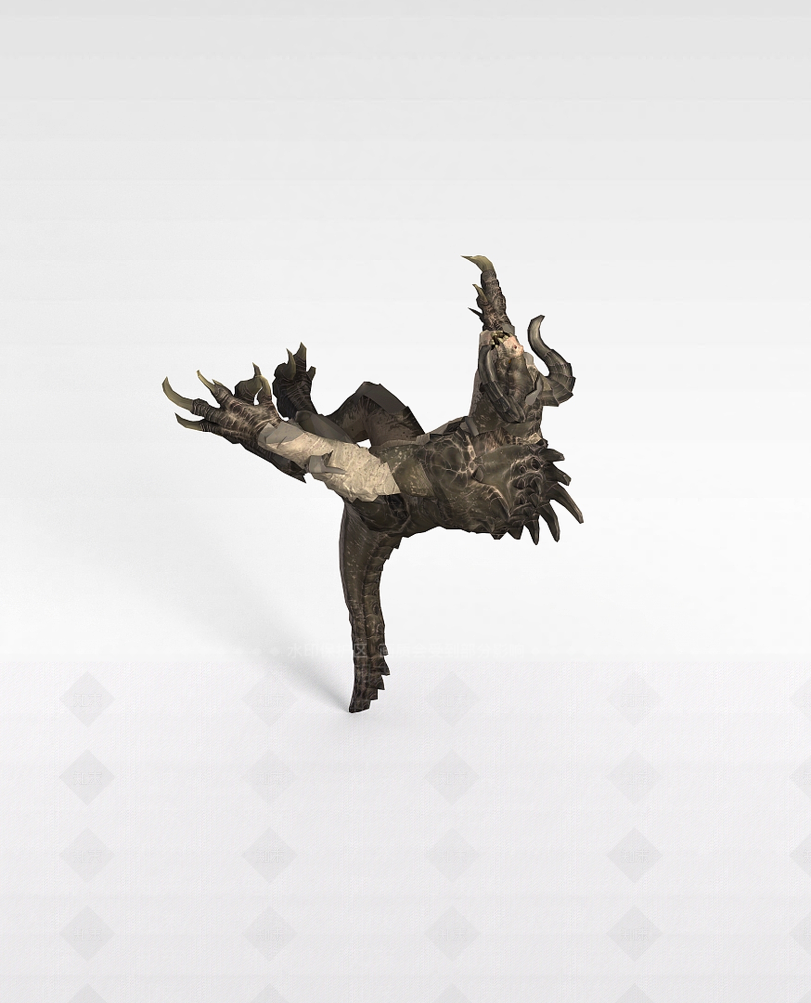 怪兽3D模型下载【ID:1198365261】
