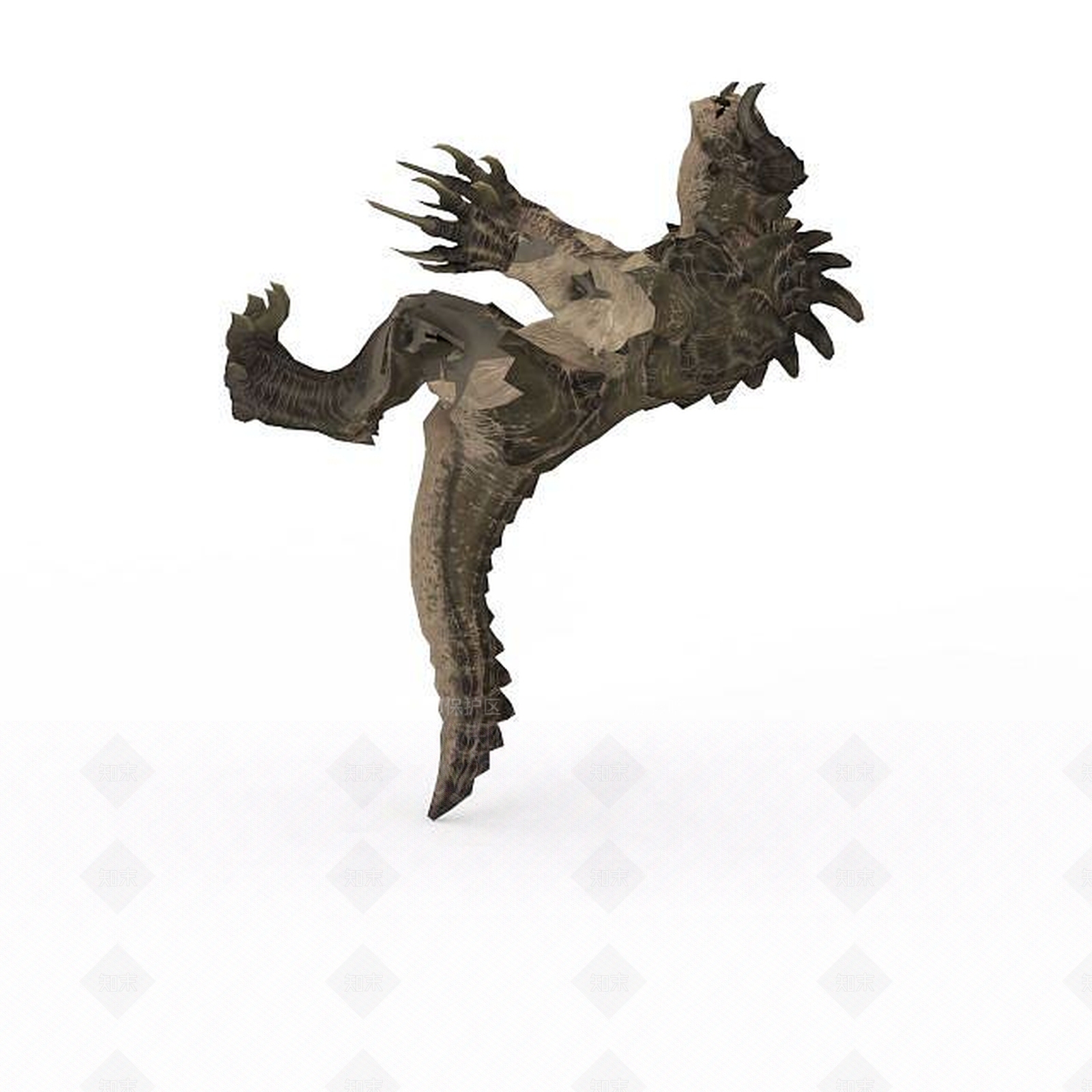 怪兽3D模型下载【ID:1198365261】