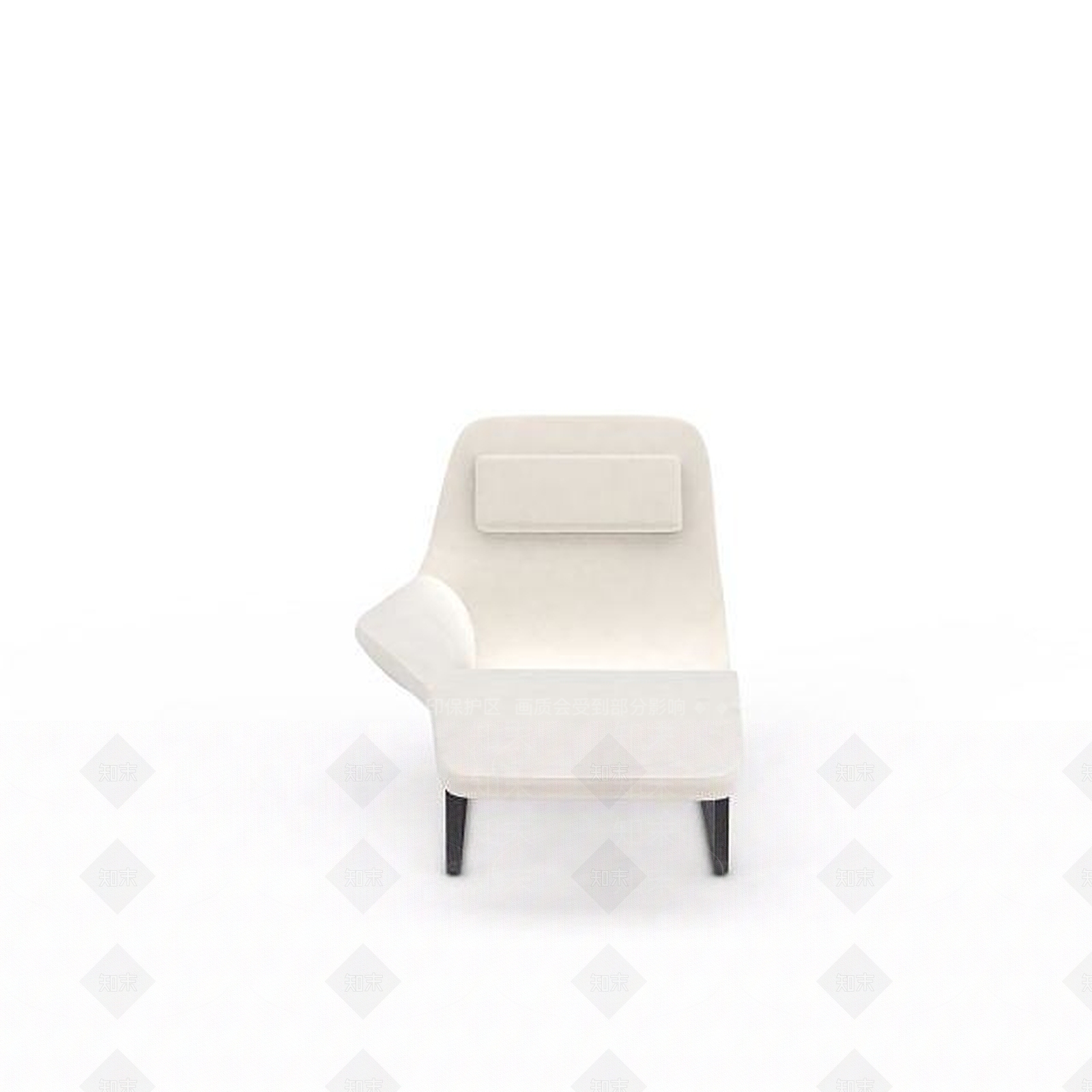 现代休闲躺椅3D模型下载【ID:1198366482】