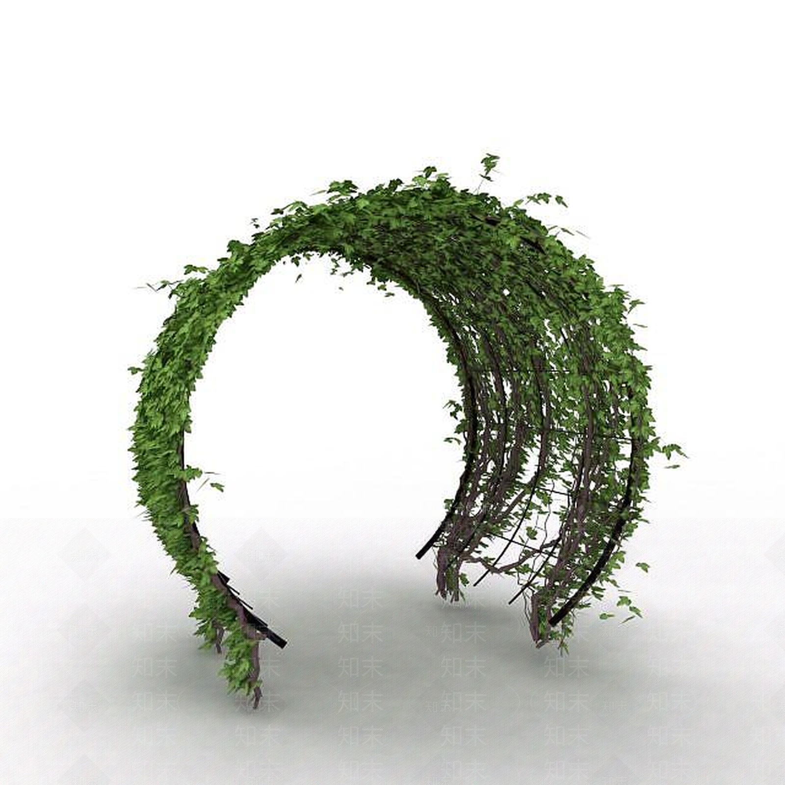现代藤蔓拱门3D模型下载【ID:1198367524】