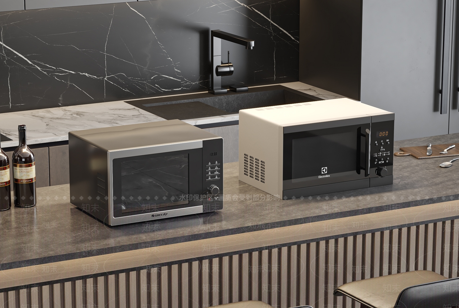 微波炉SU模型下载【ID:1198368828】