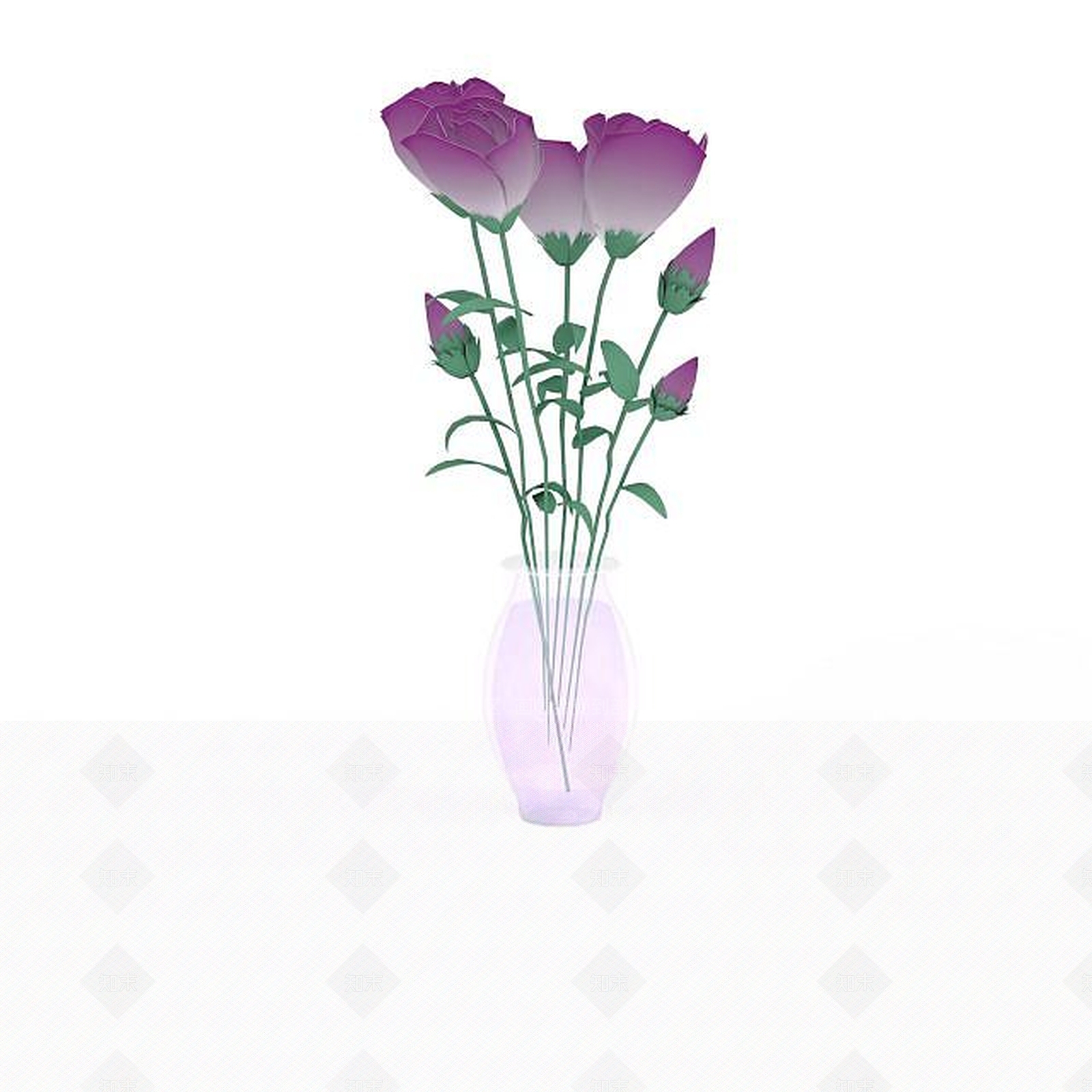 现代摆件组合3D模型下载【ID:1198372094】