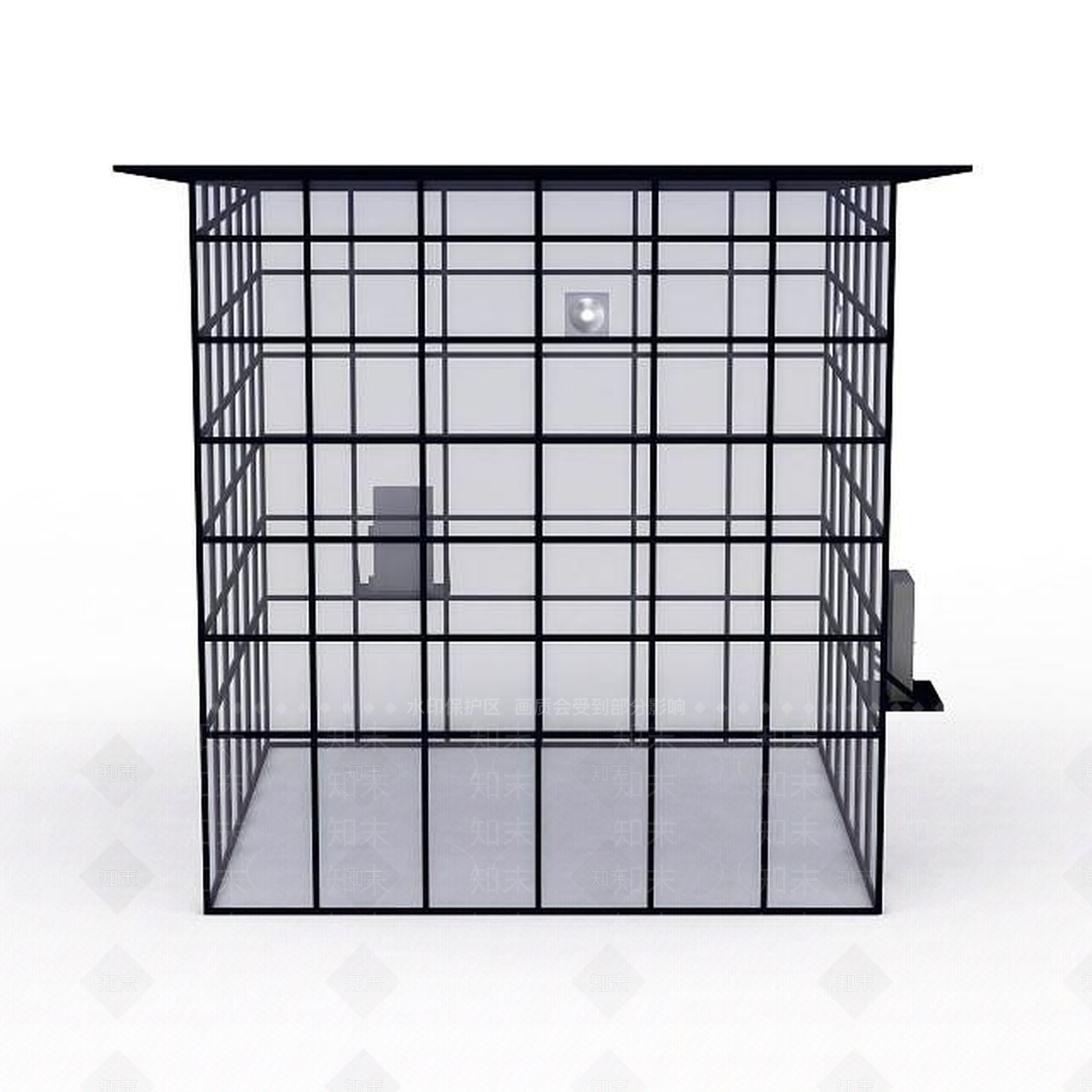现代公用器材3D模型下载【ID:1199855919】