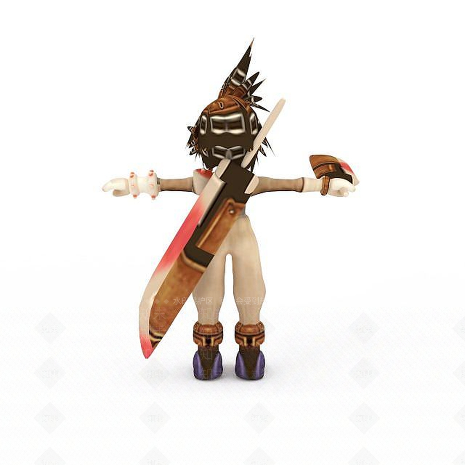 现代虚拟人物3D模型下载【ID:1198372226】