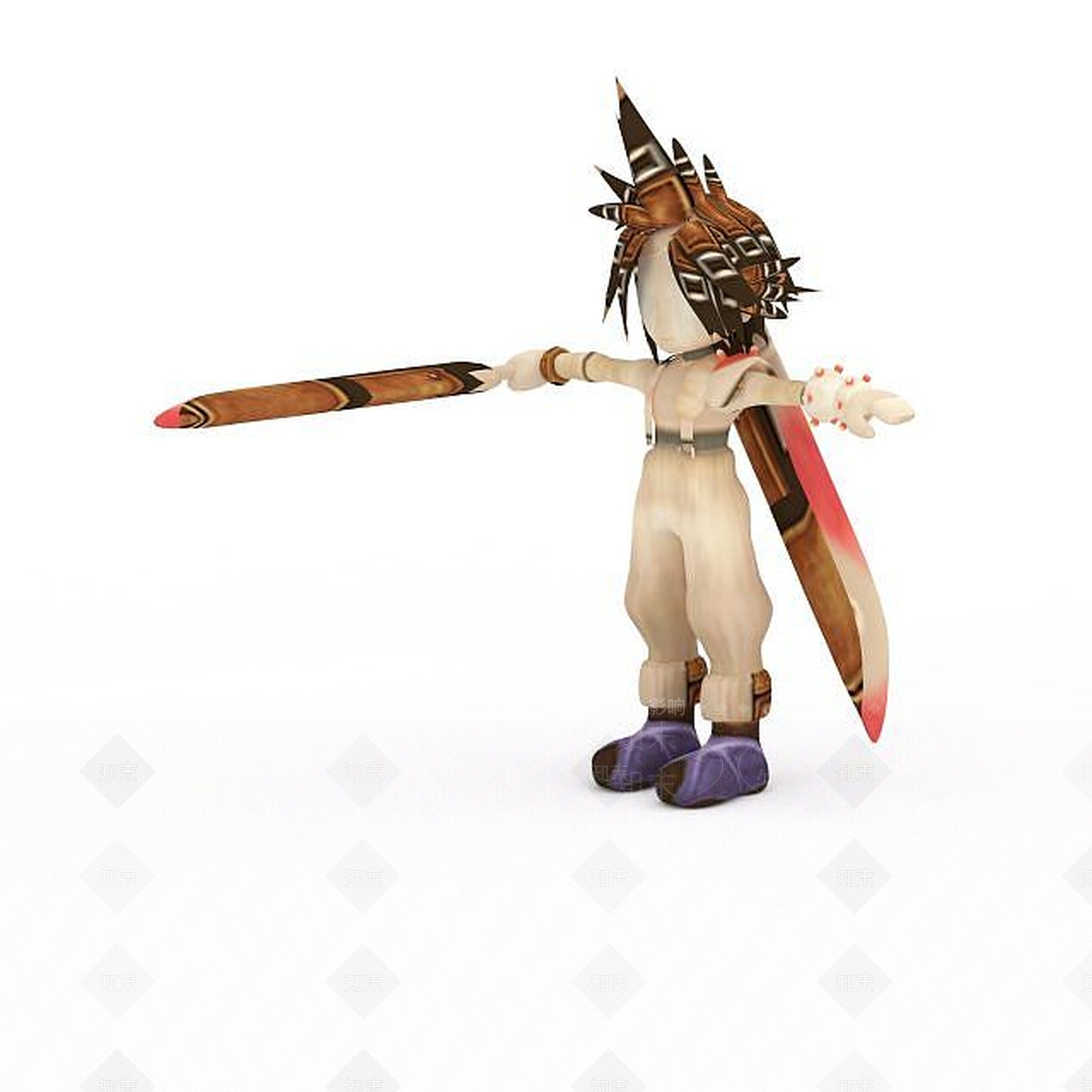 现代虚拟人物3D模型下载【ID:1198372226】