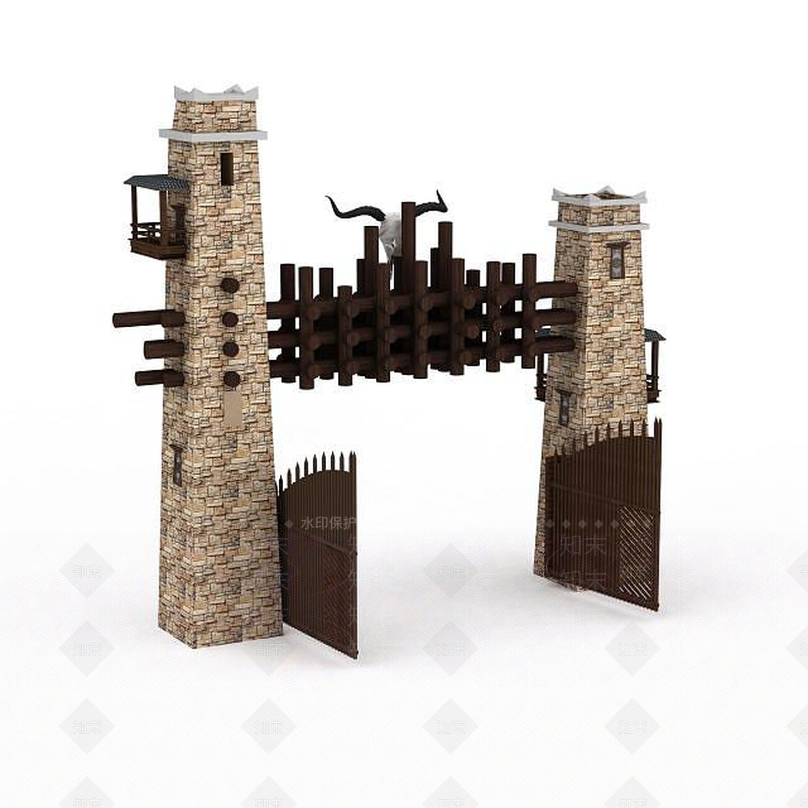 现代其他景观小品3D模型下载【ID:1198373703】