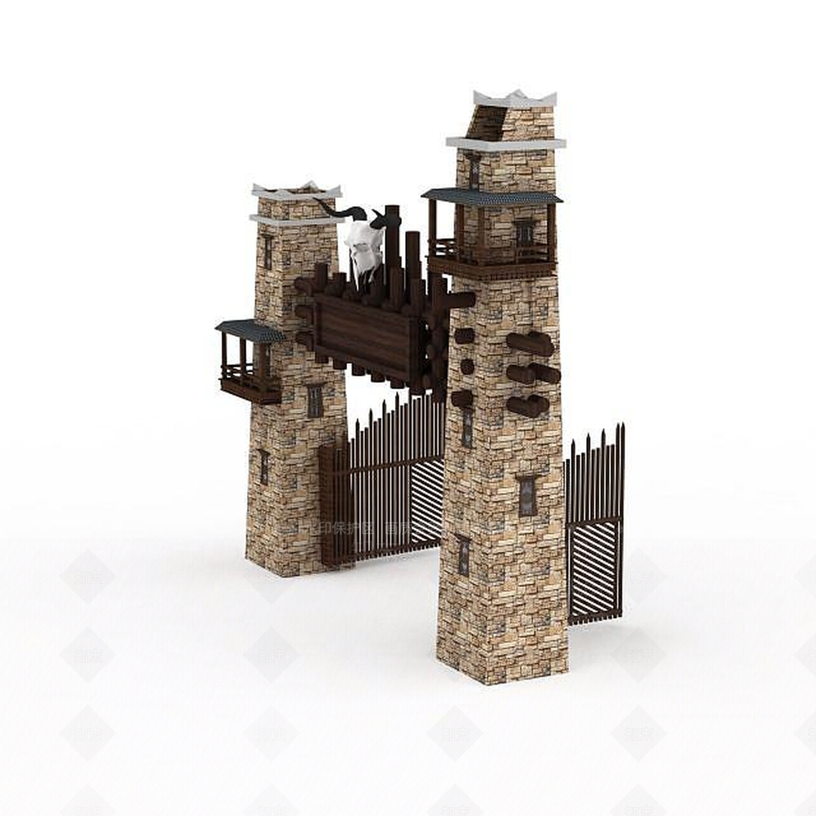 现代其他景观小品3D模型下载【ID:1198373703】