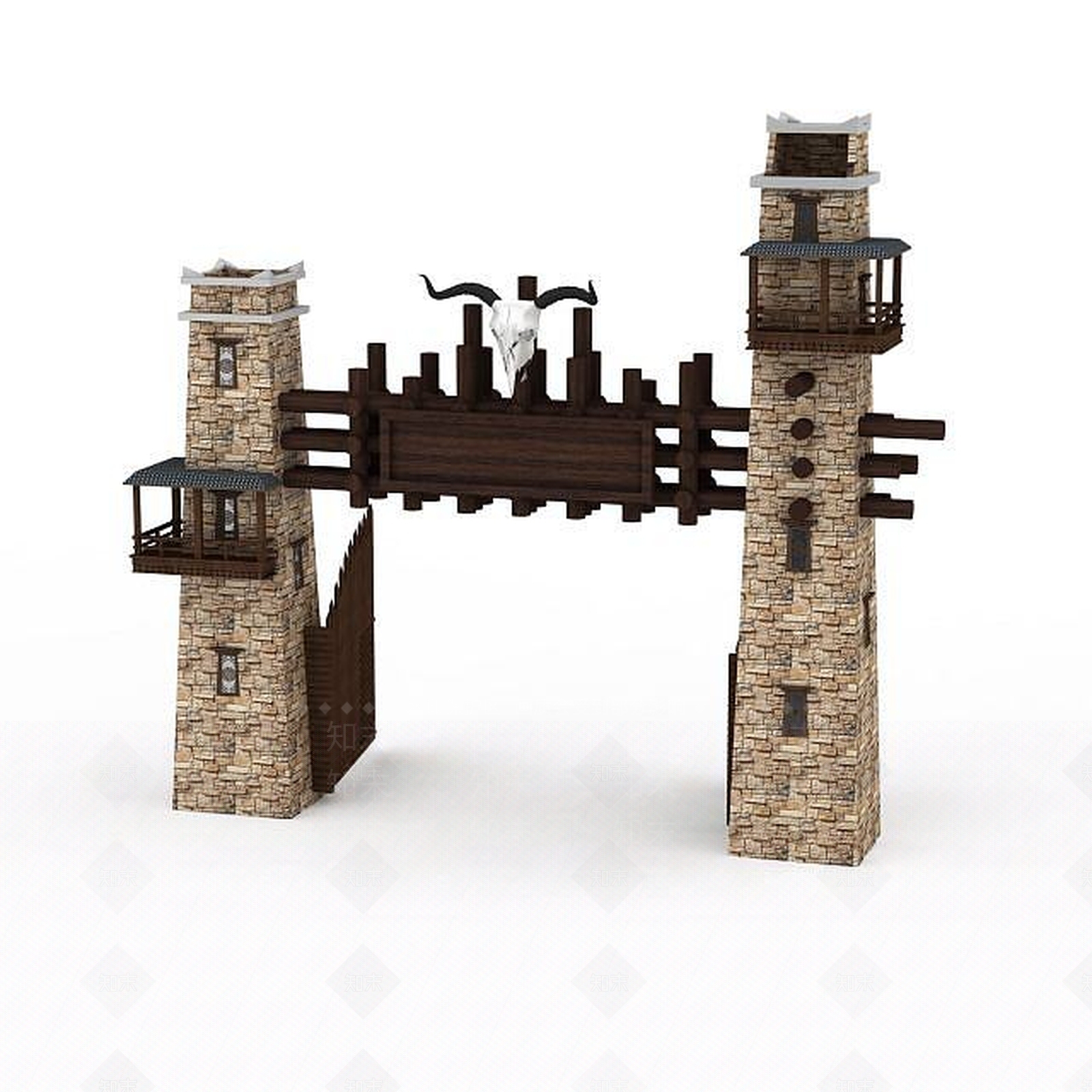 现代其他景观小品3D模型下载【ID:1198373703】