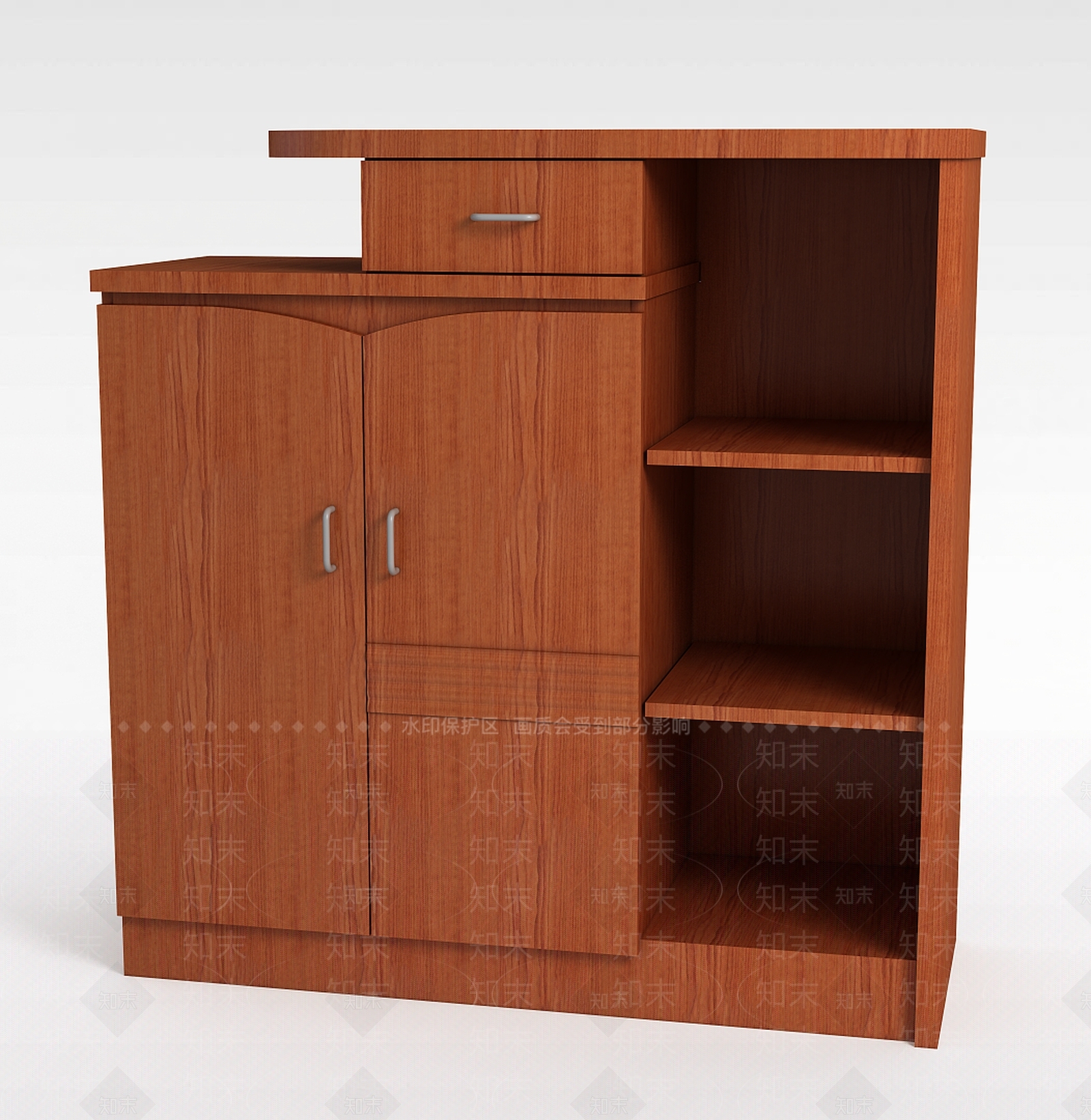 现代衣柜3D模型下载【ID:1198374372】