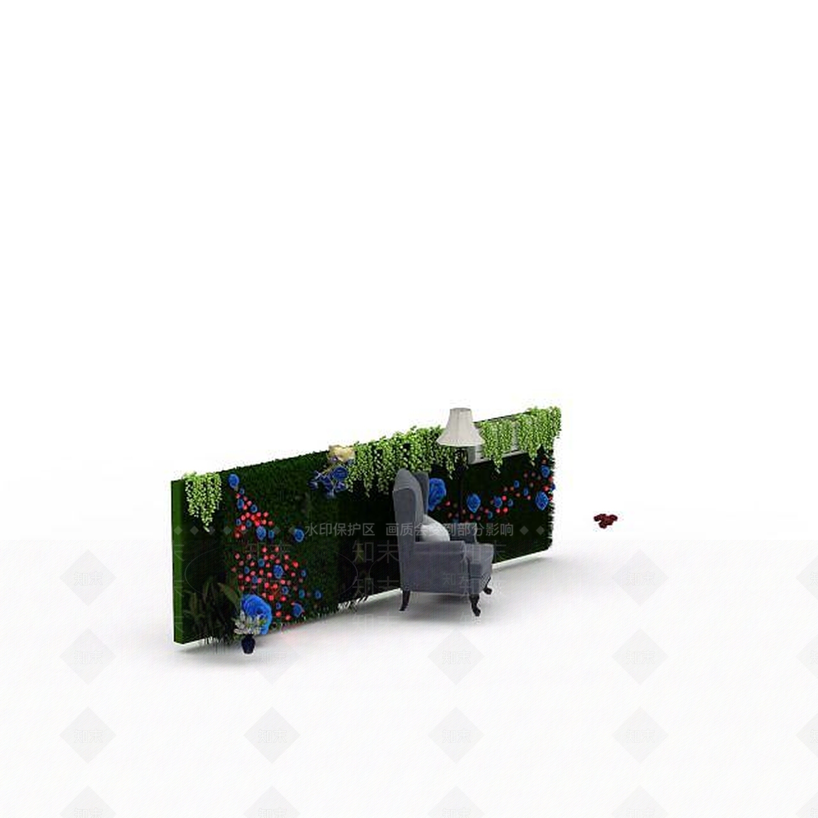 现代挂件3D模型下载【ID:1198374683】