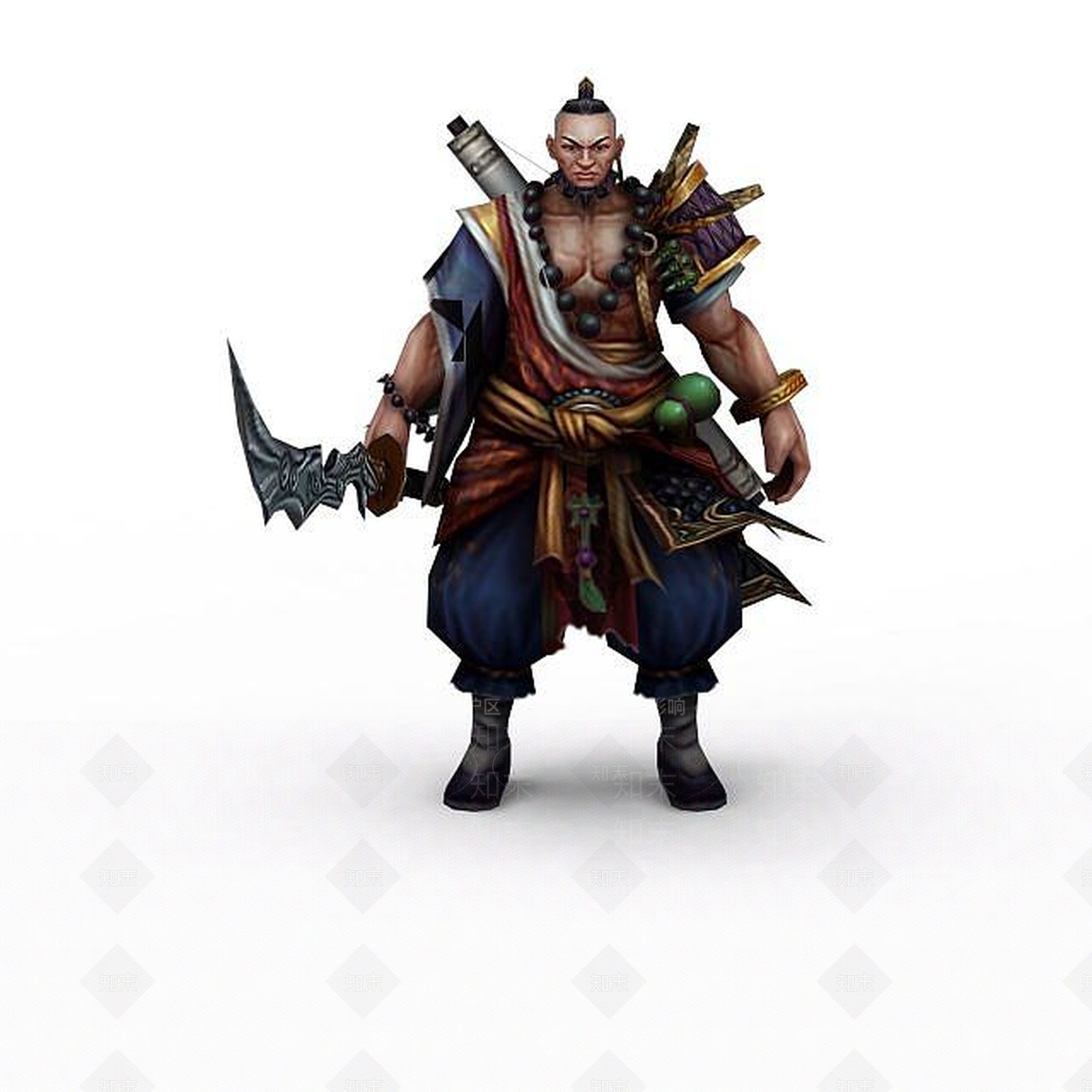 现代虚拟人物3D模型下载【ID:1199762537】