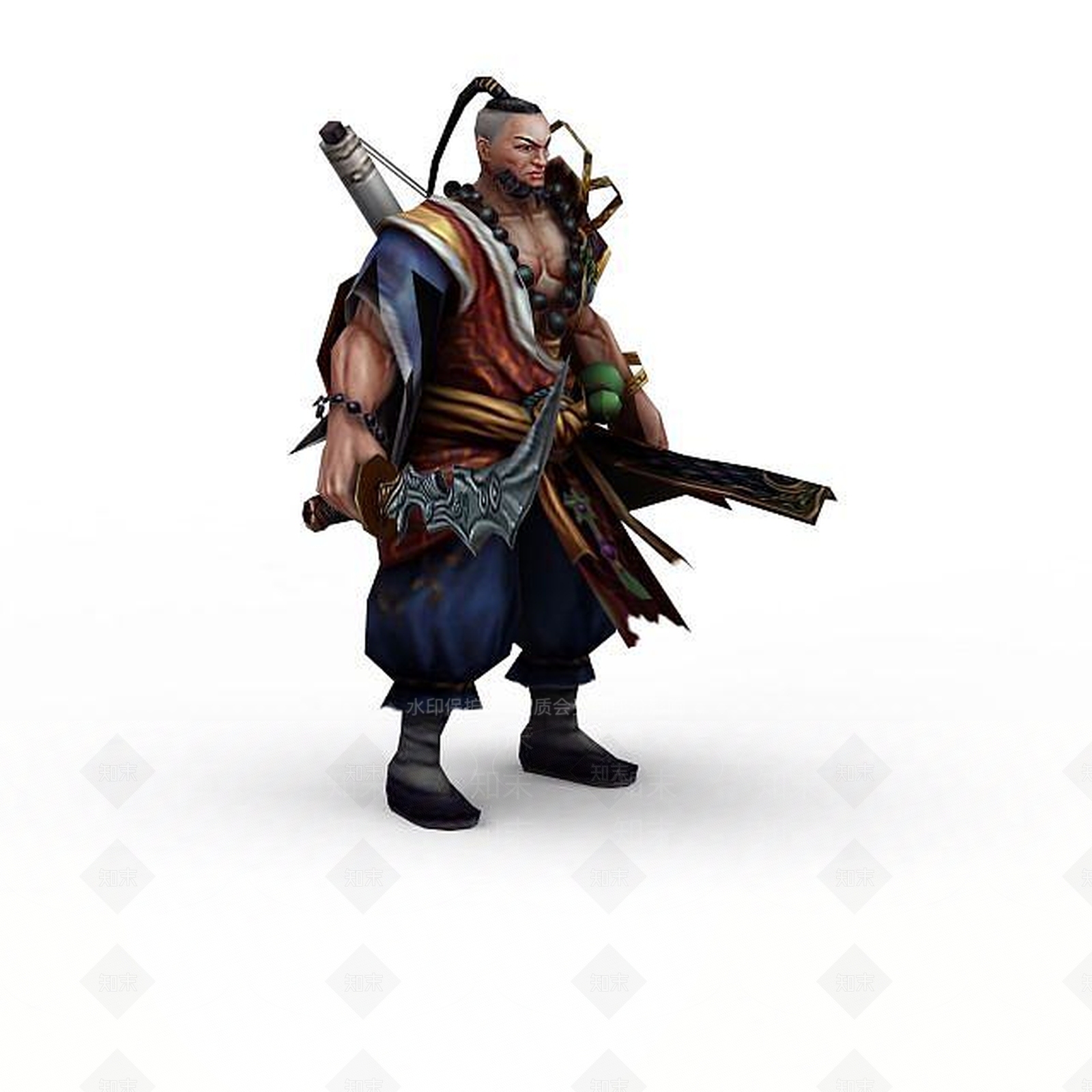现代虚拟人物3D模型下载【ID:1199762537】