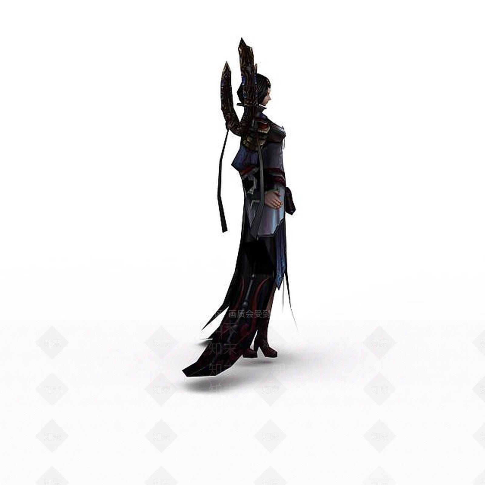 现代虚拟人物3D模型下载【ID:1198375333】