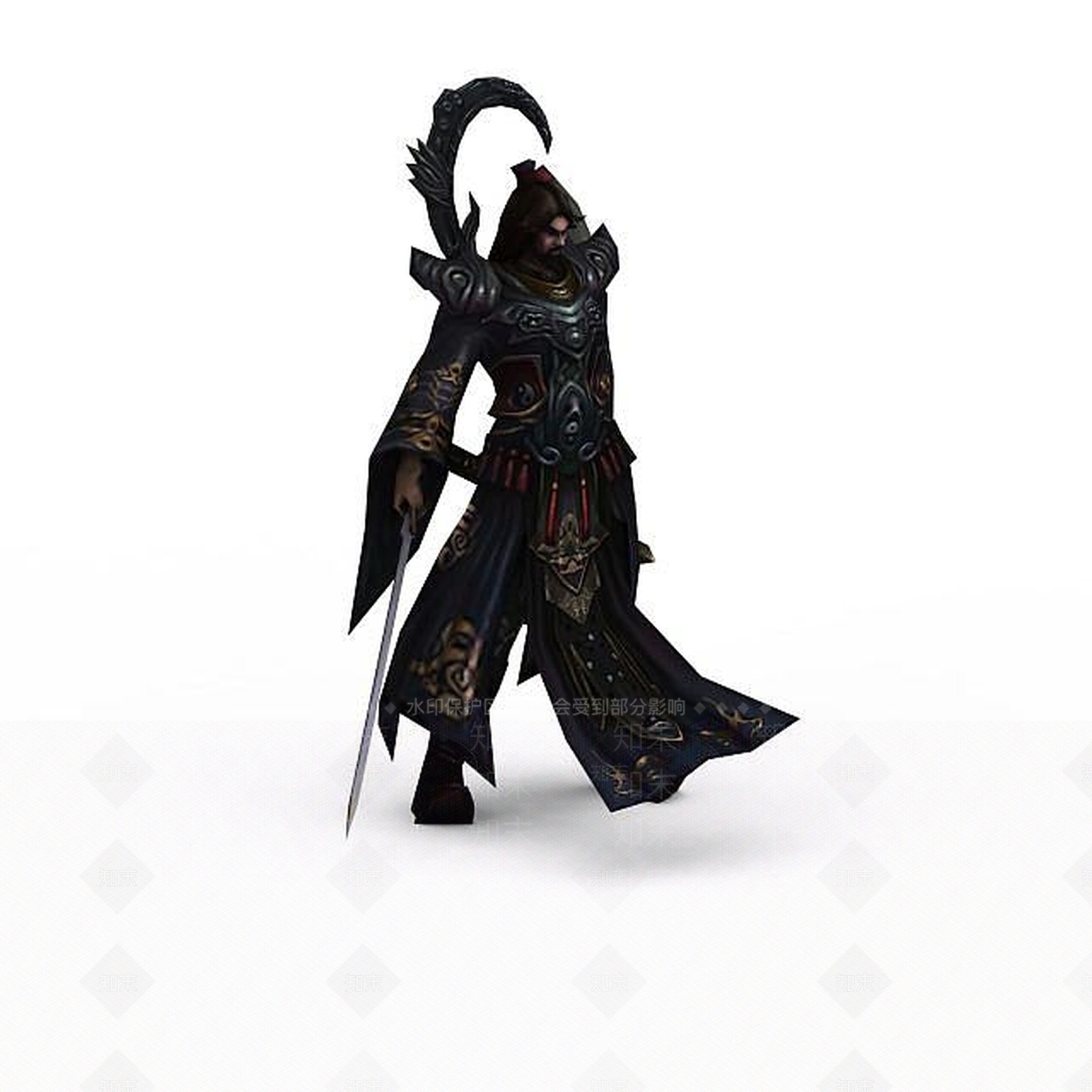 现代虚拟人物3D模型下载【ID:1198375336】