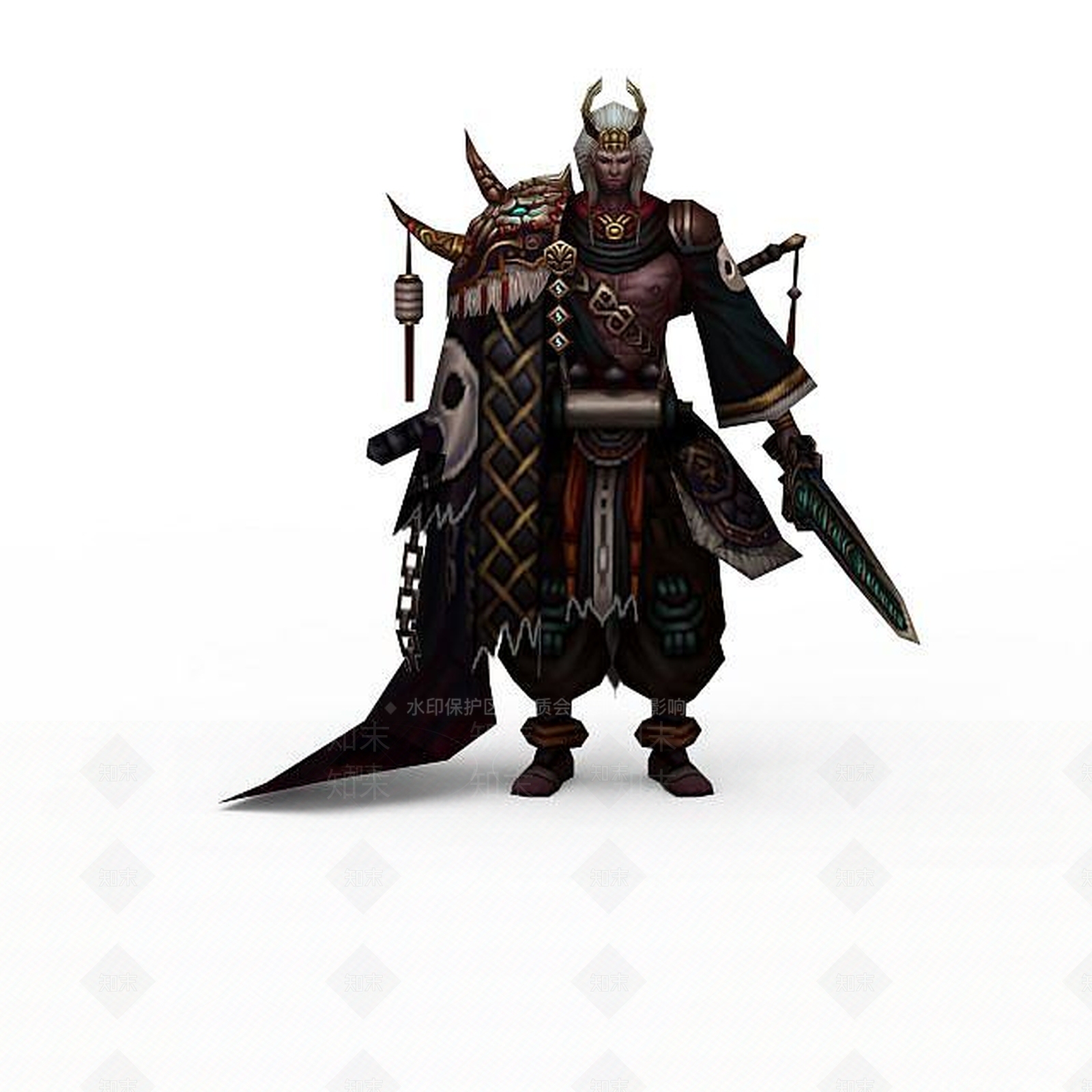现代虚拟人物3D模型下载【ID:1199782085】