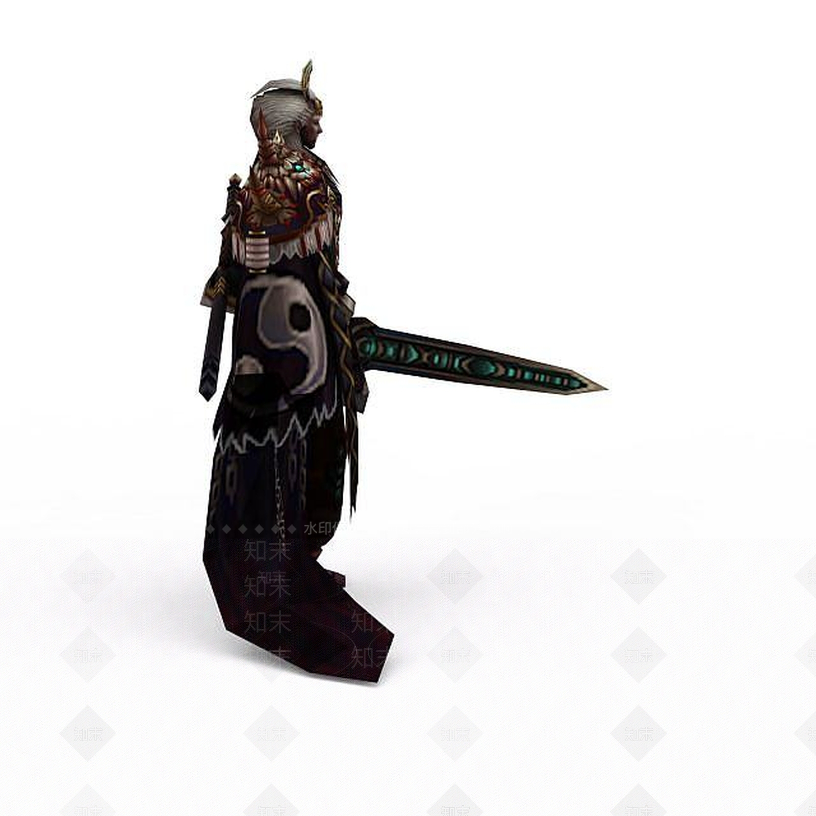 现代虚拟人物3D模型下载【ID:1199782085】