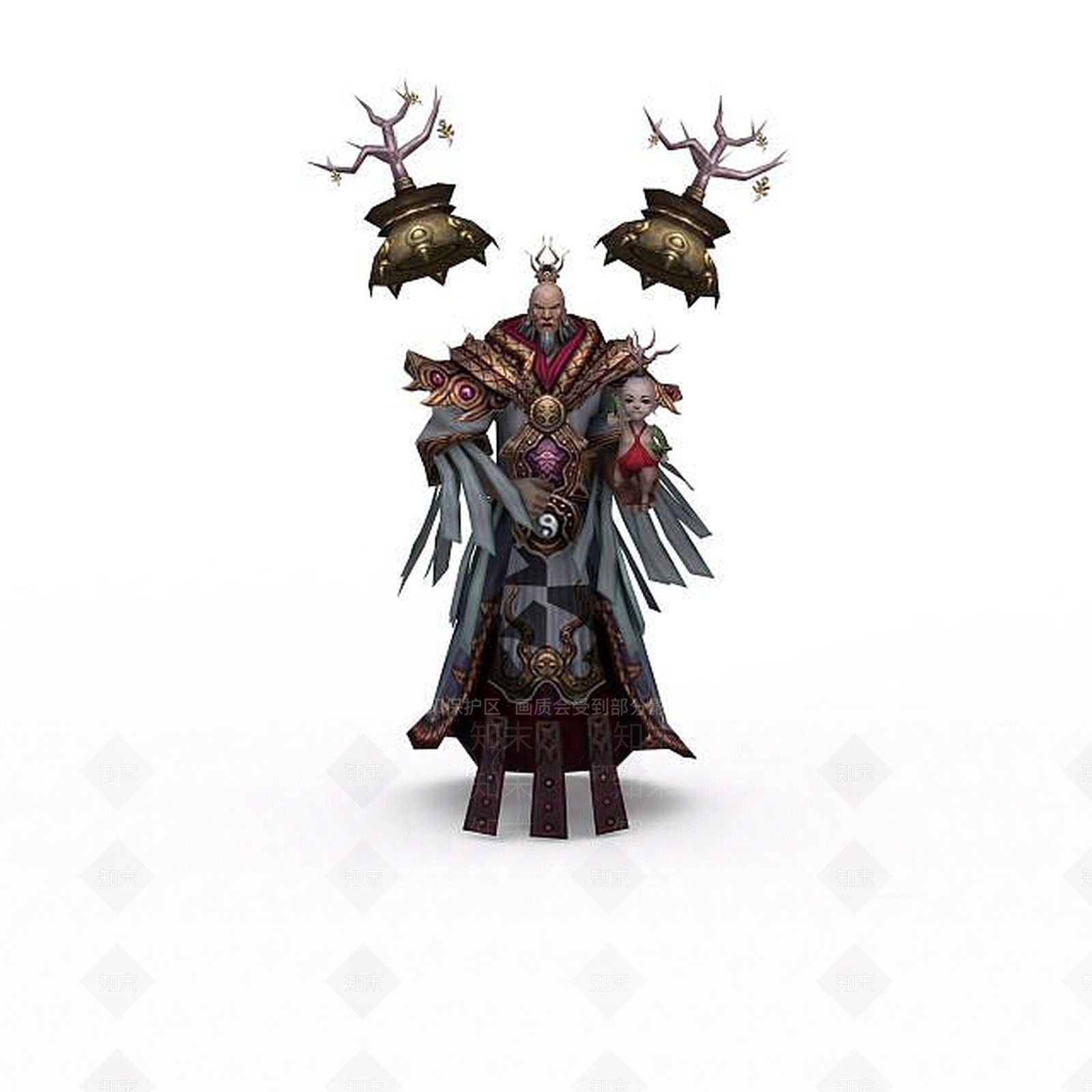 现代虚拟人物3D模型下载【ID:1198375706】