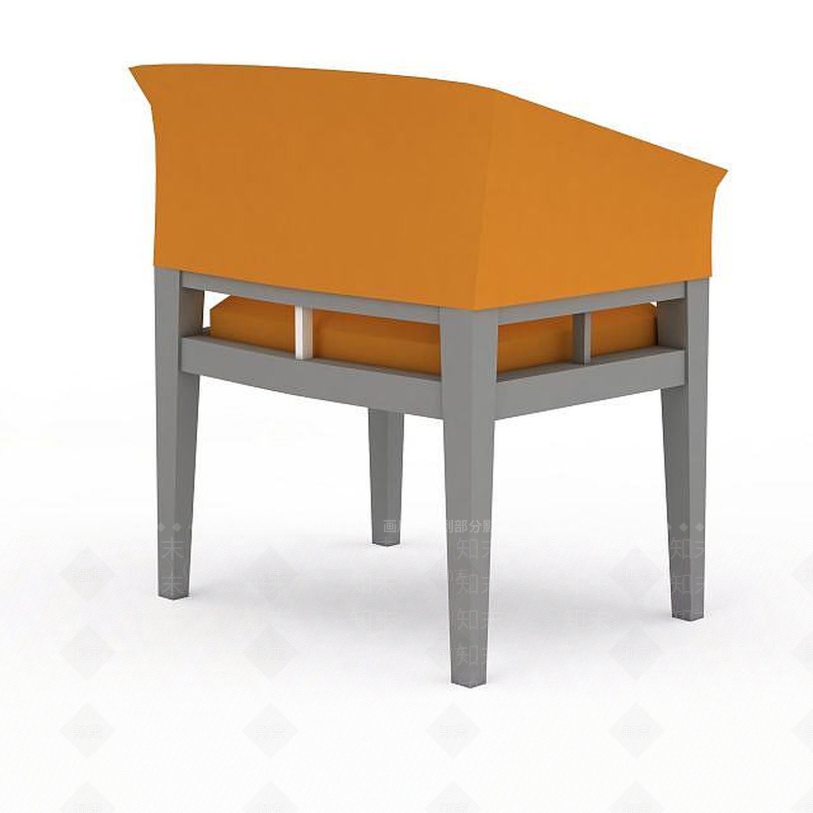 现代休闲椅3D模型下载【ID:1199767313】