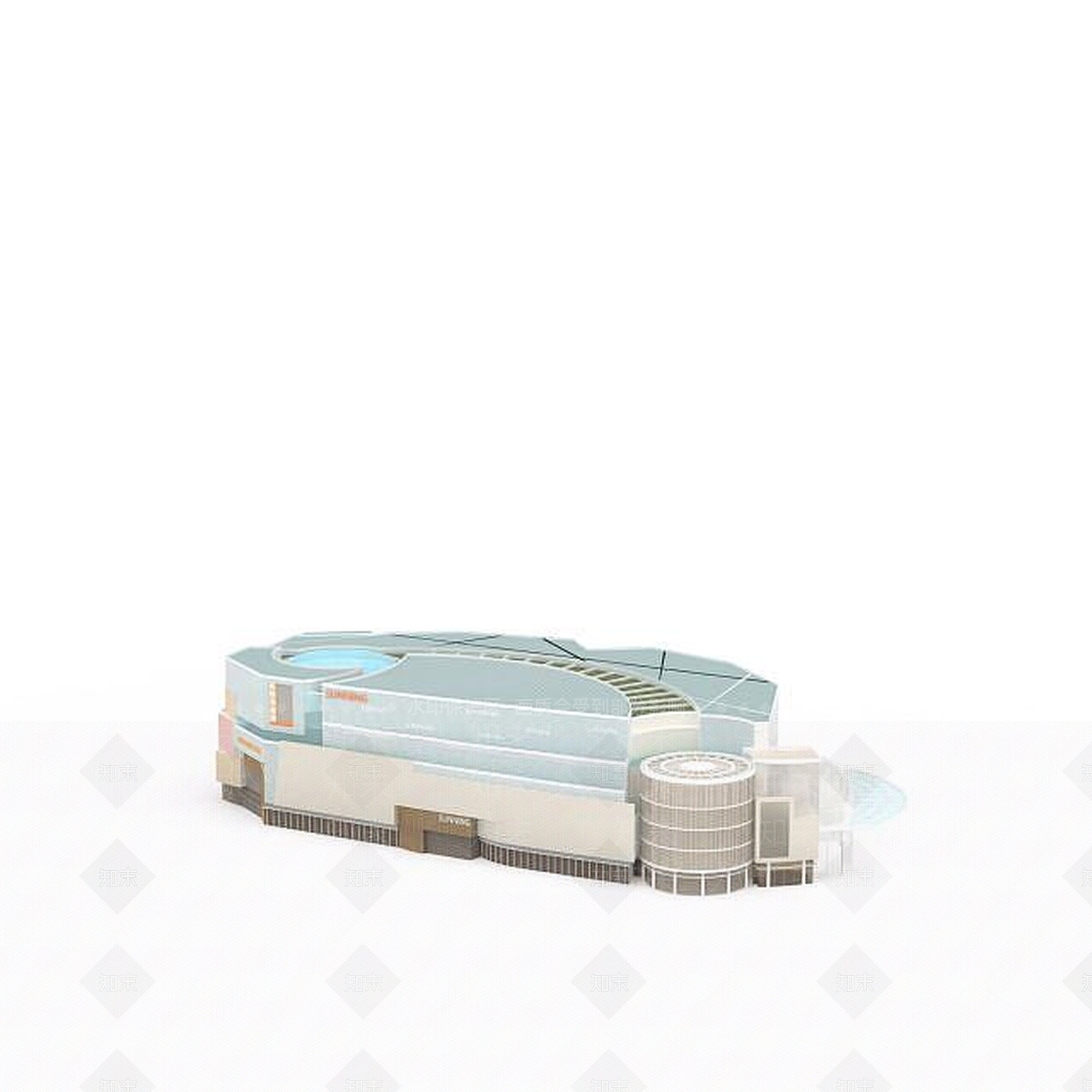 现代其他建筑外观3D模型下载【ID:1199767289】