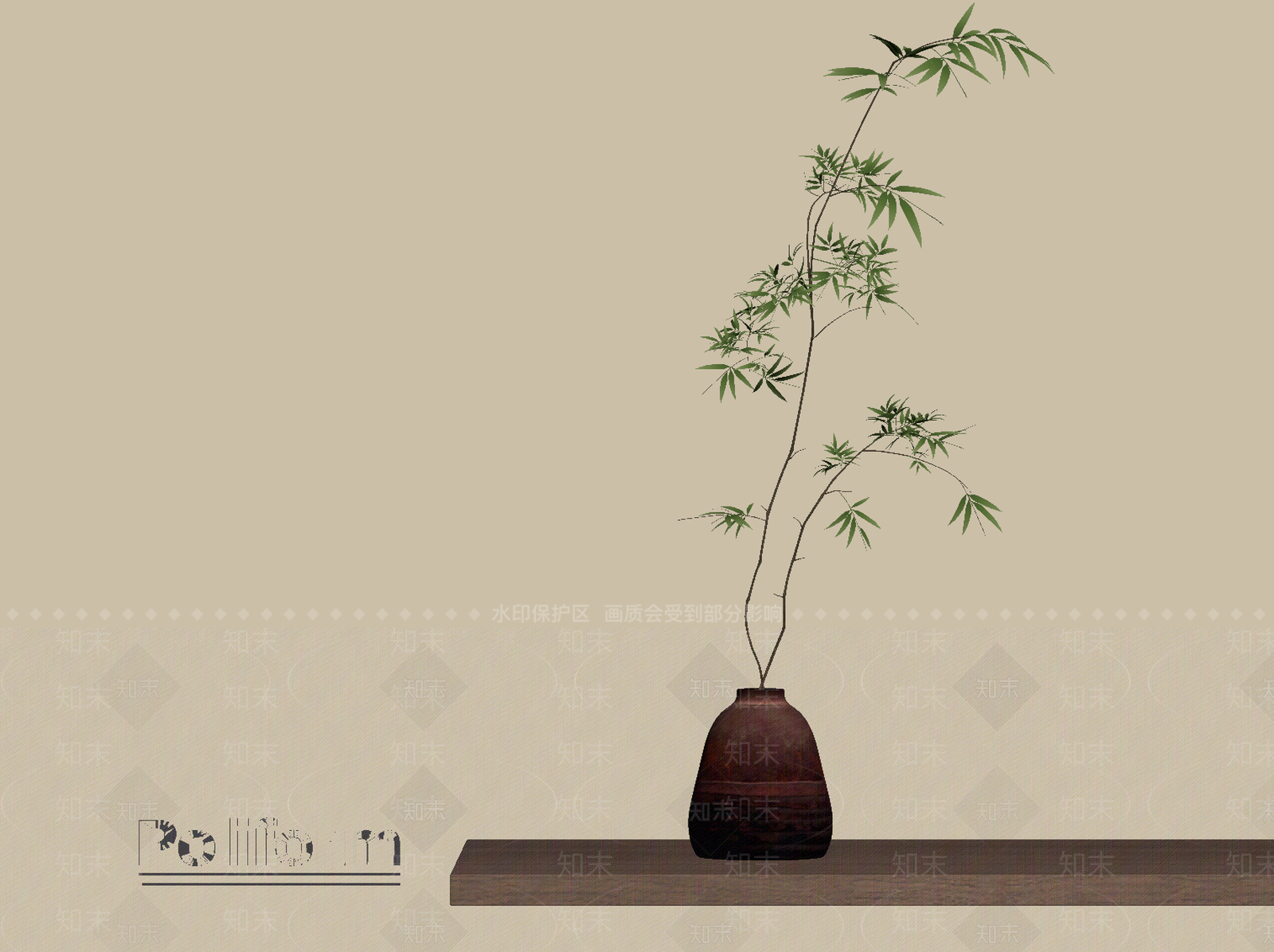 新中式花瓶SU模型下载【ID:1198377638】