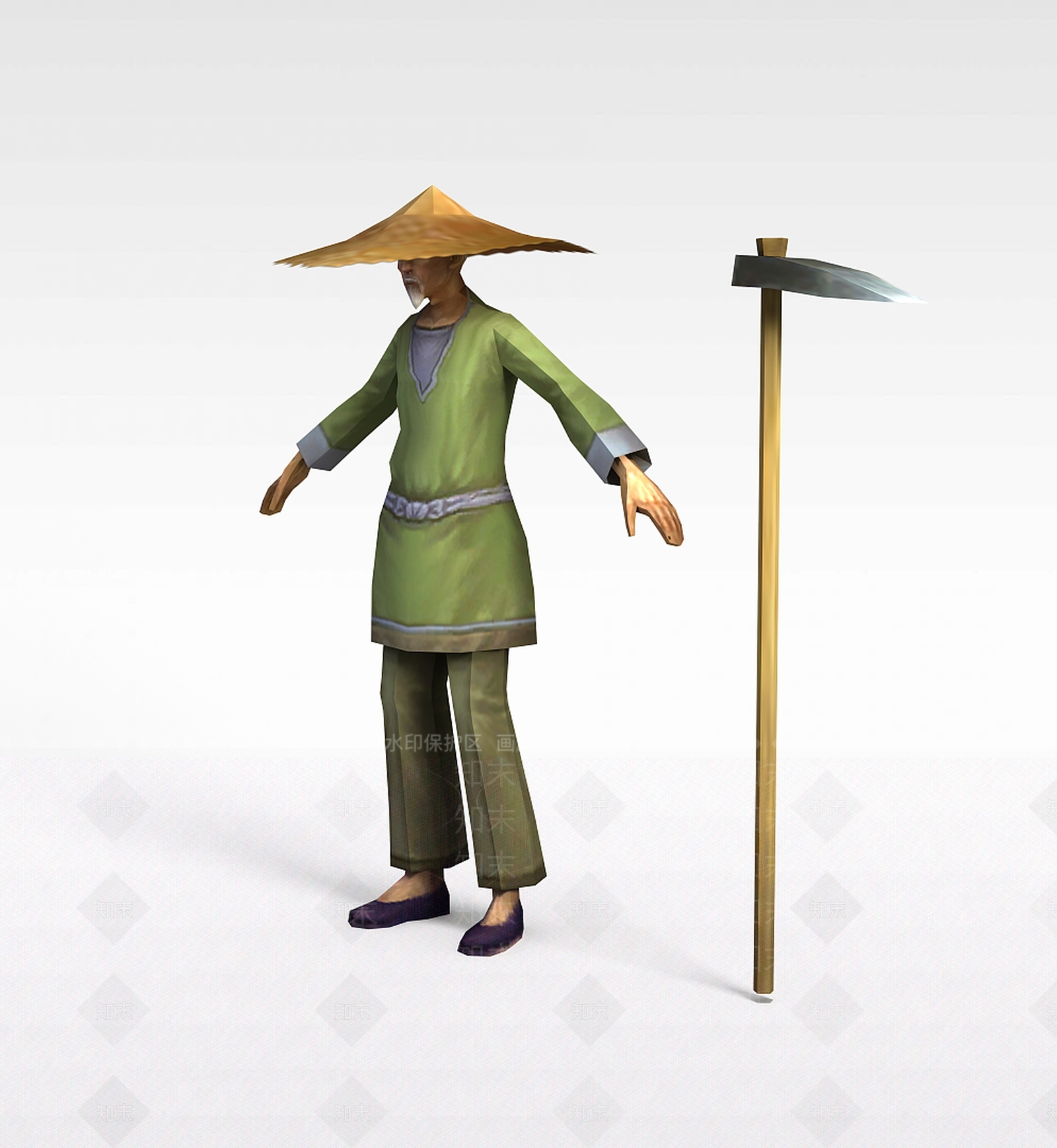 现代虚拟人物3D模型下载【ID:1199762425】