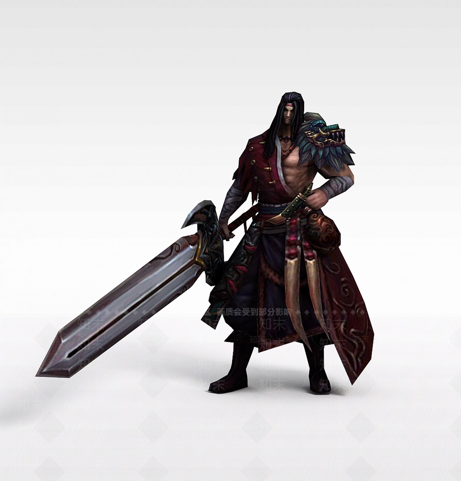 现代虚拟人物3D模型下载【ID:1198377894】