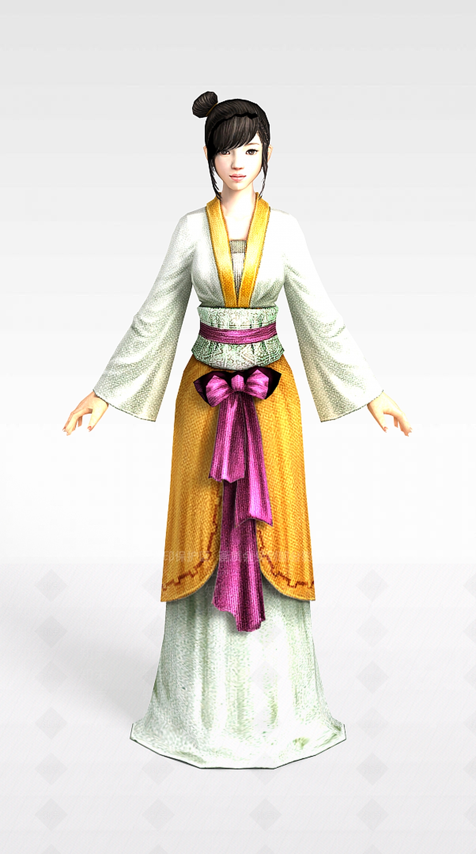 现代虚拟人物3D模型下载【ID:1199758090】
