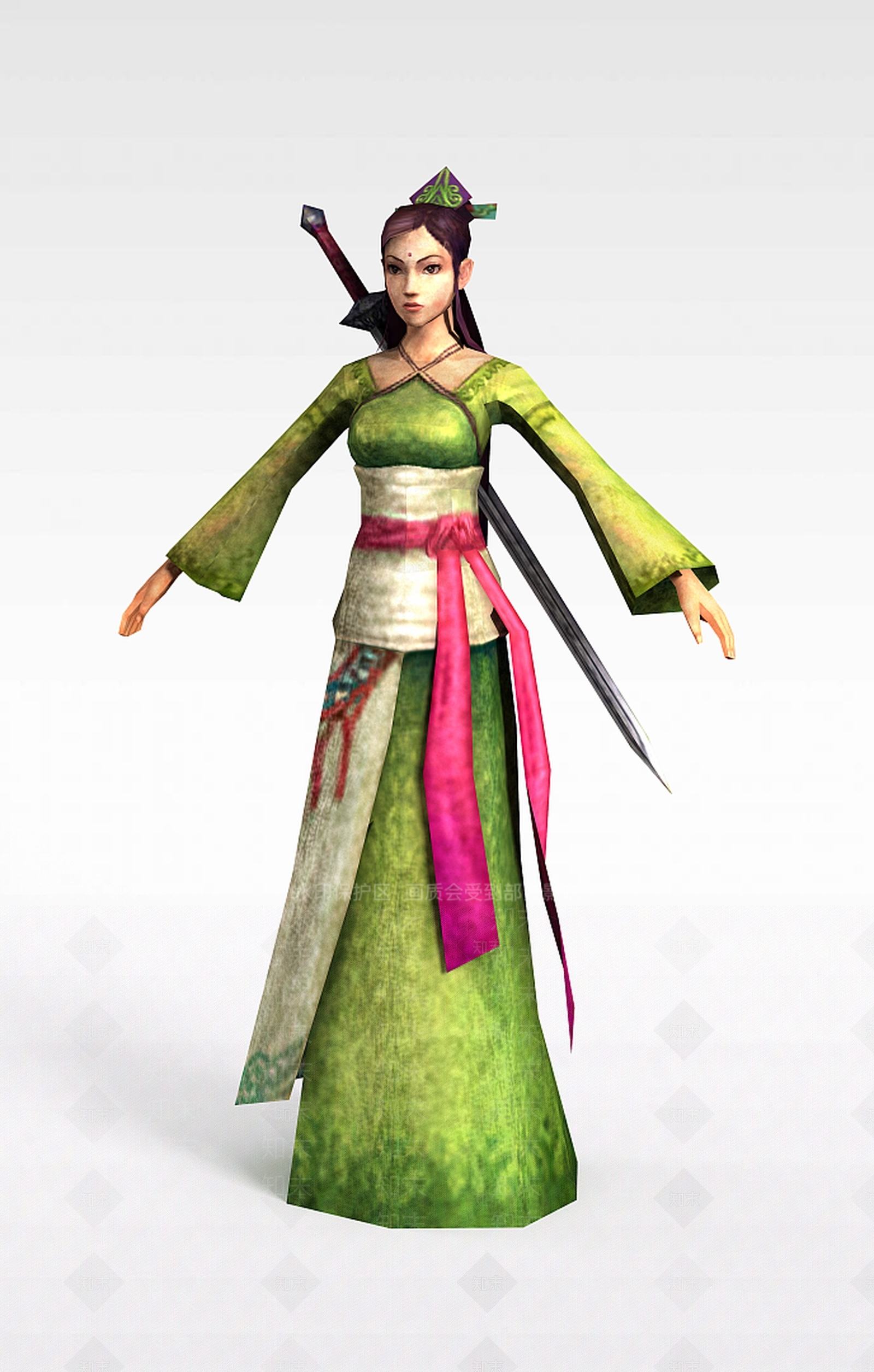 现代虚拟人物3D模型下载【ID:1199855338】