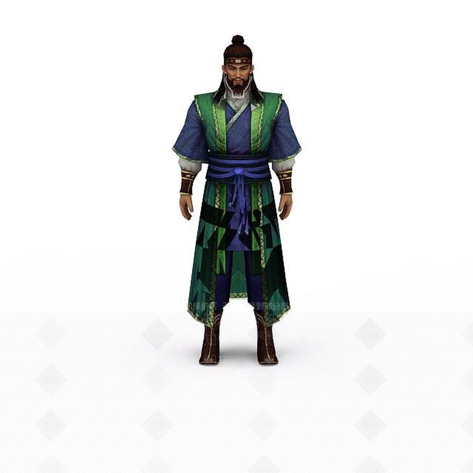 现代虚拟人物3D模型下载【ID:1199787167】