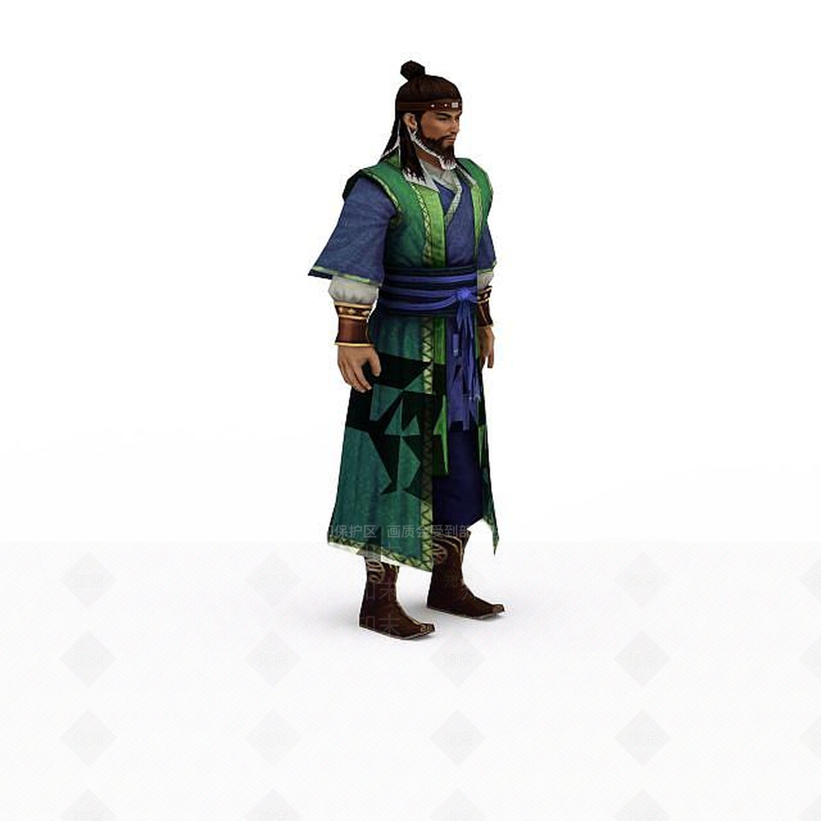 现代虚拟人物3D模型下载【ID:1199787167】
