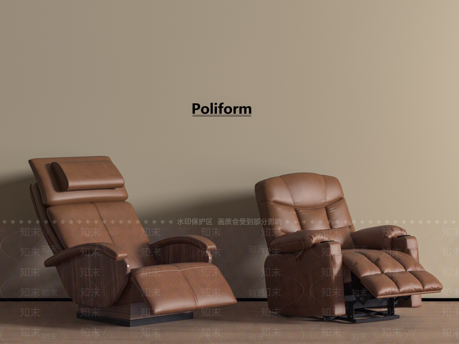 现代按摩椅SU模型下载【ID:1198388785】