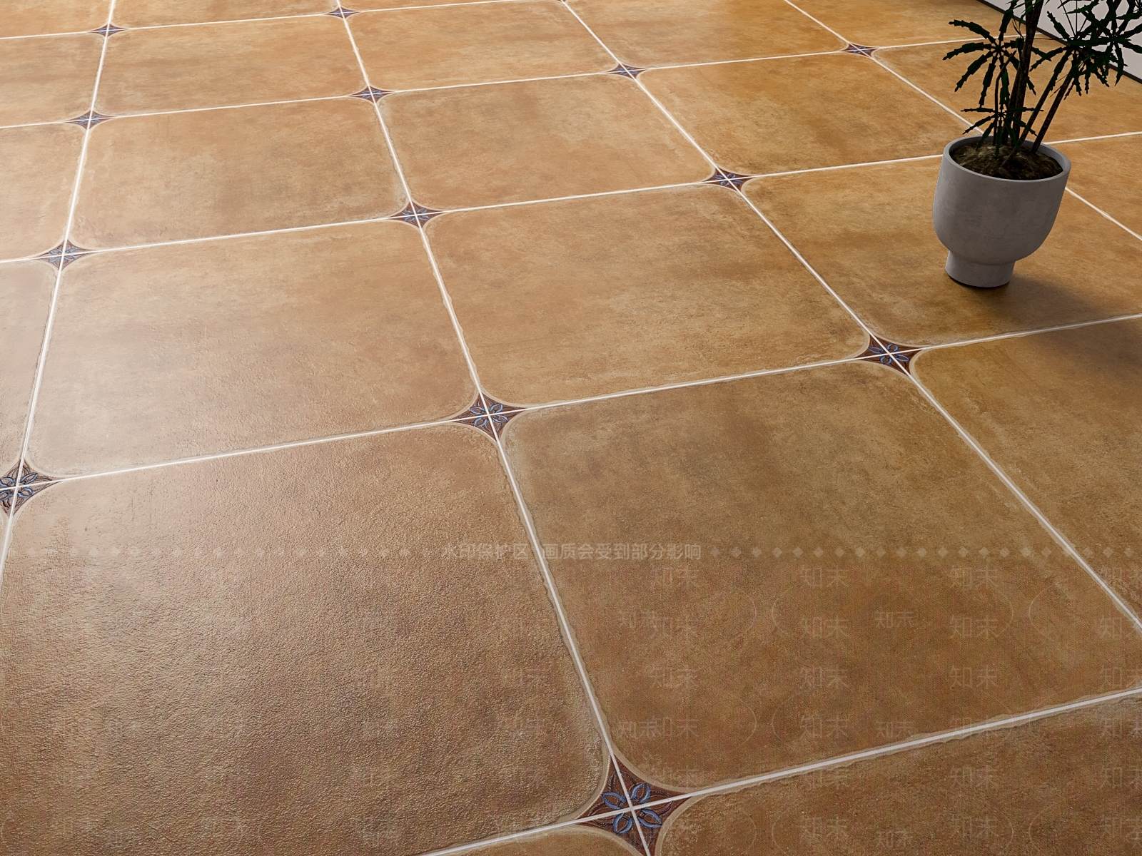 欧式法式地砖3D模型下载【ID:1198391374】