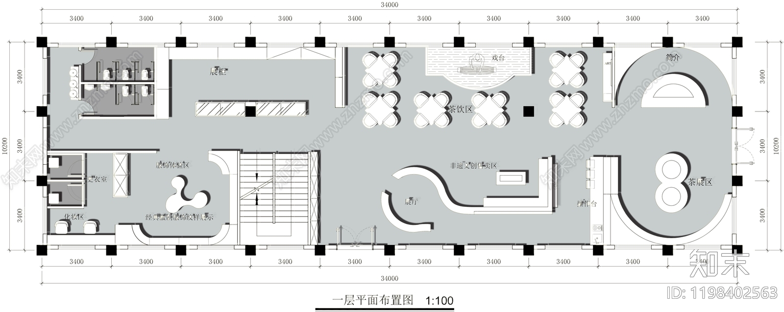 其他展厅施工图下载【ID:1198402563】