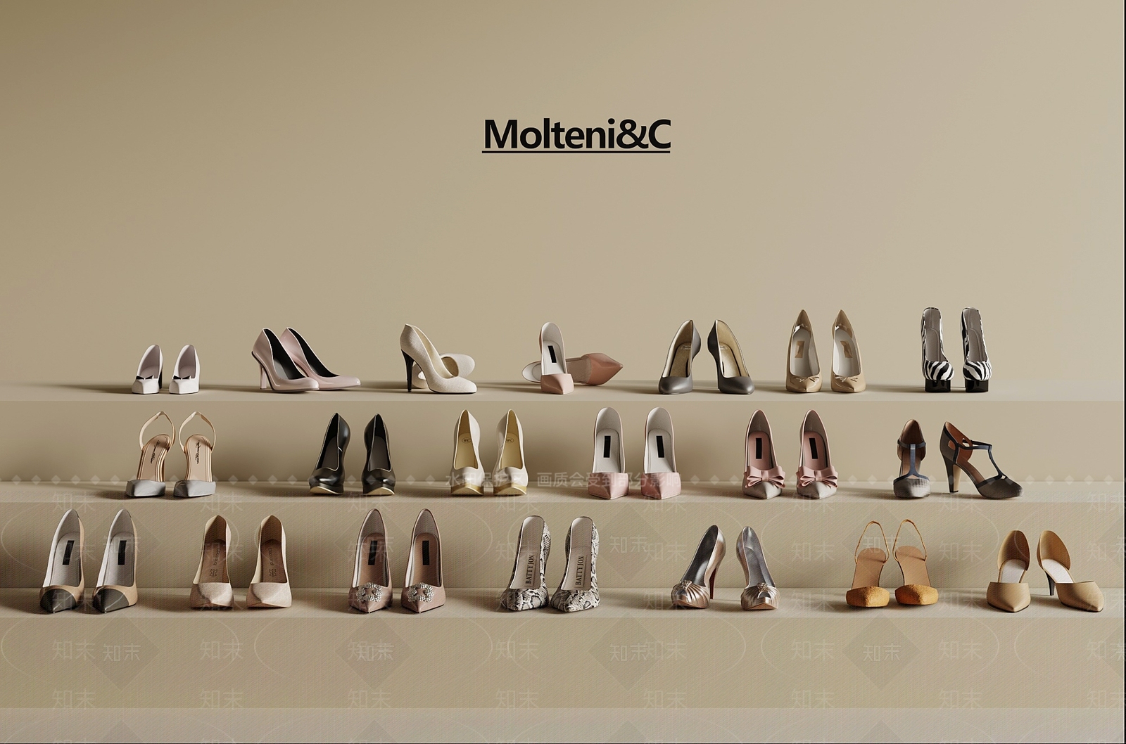 鞋子3D模型下载【ID:1198404722】