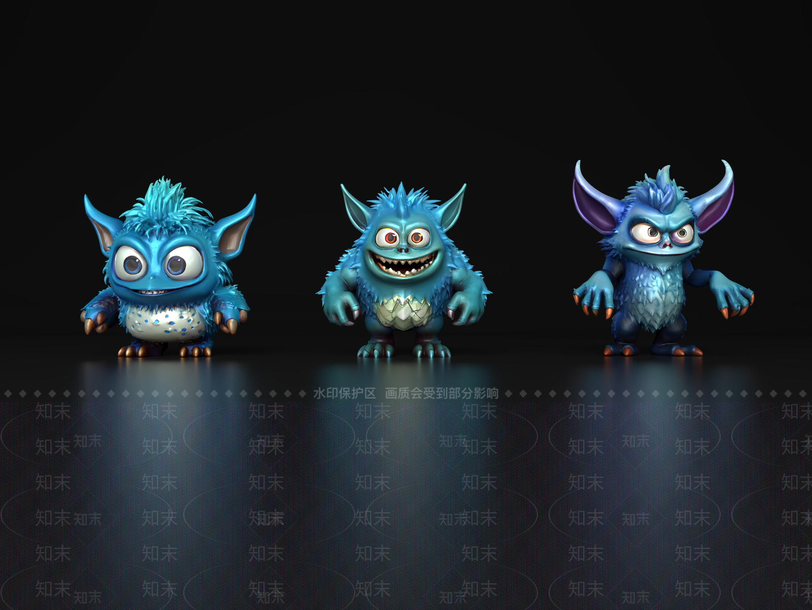 其他动物3D模型下载【ID:1198408941】