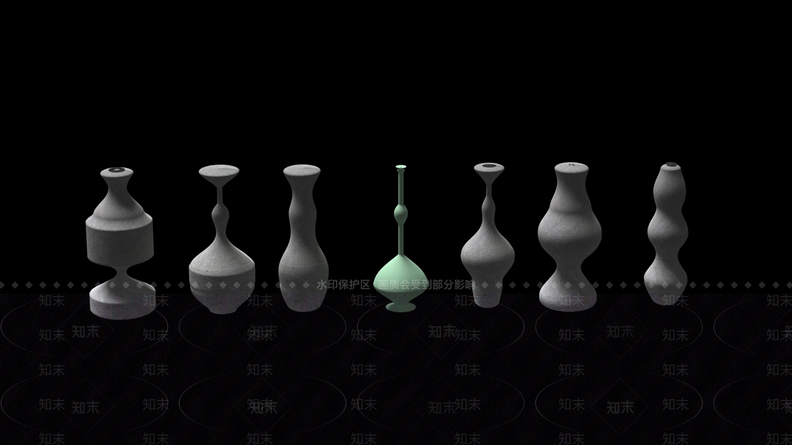 景观雕塑3D模型下载【ID:1198423921】