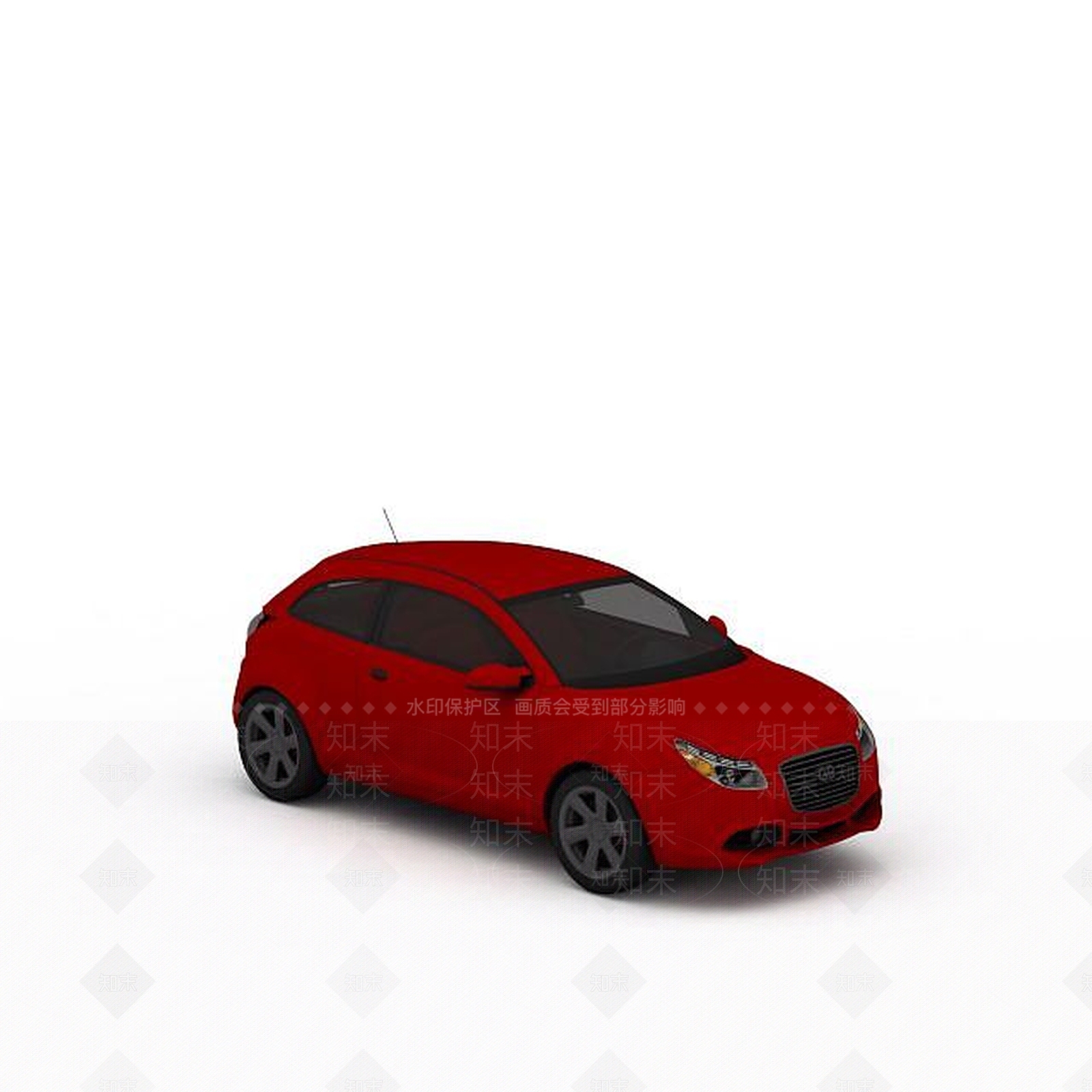 现代微型汽车3D模型下载【ID:1198423495】
