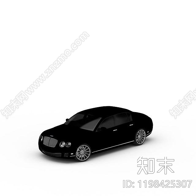 现代宾利汽车3D模型下载【ID:1198425307】