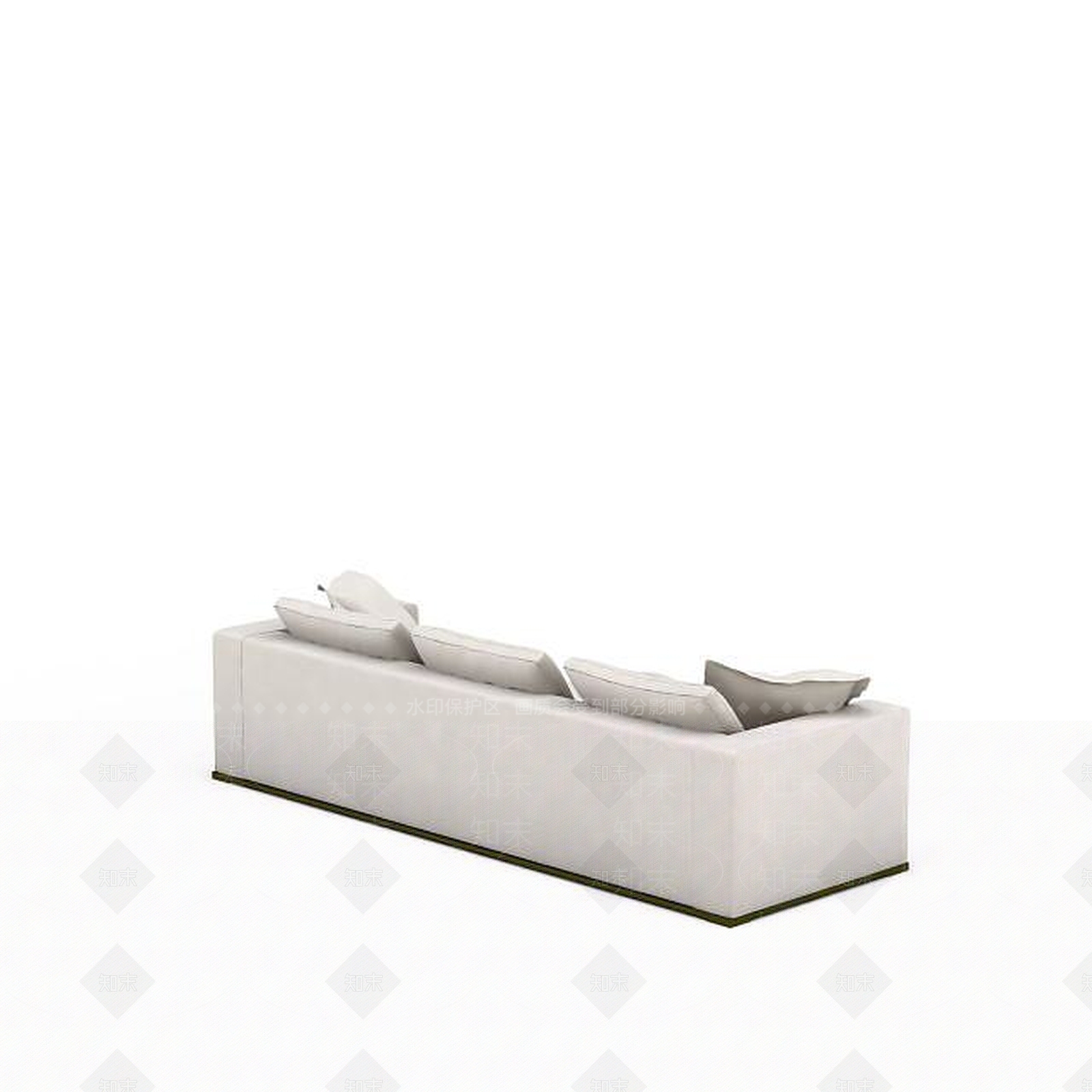 现代简约单人沙发3D模型下载【ID:1198425932】