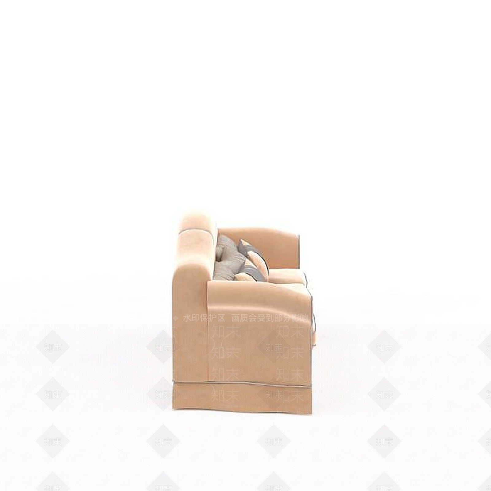 现代简约风格沙发3D模型下载【ID:1198426955】