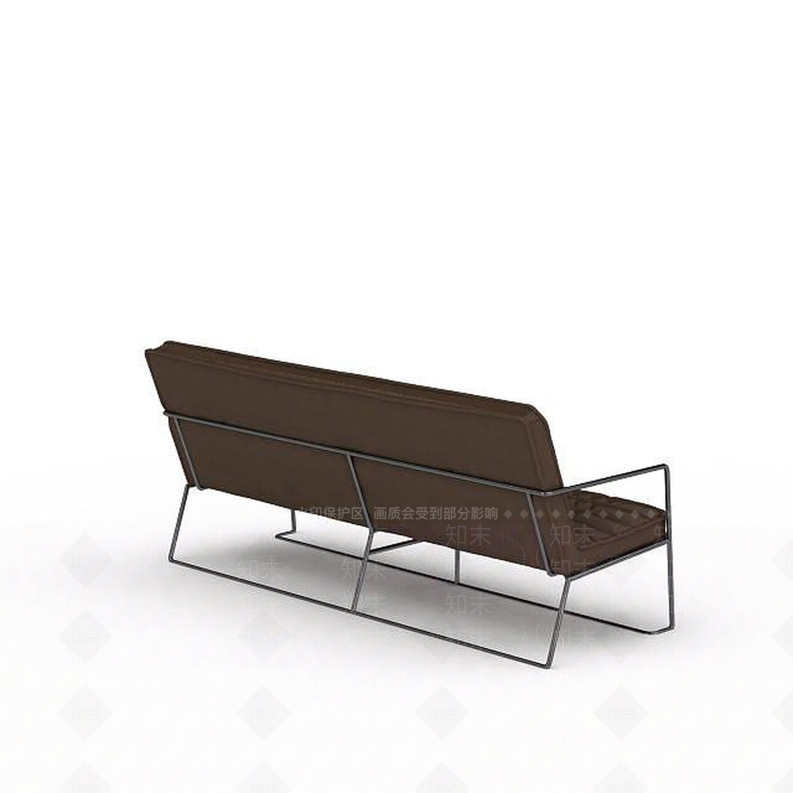 现代休闲双人沙发3D模型下载【ID:1198427047】