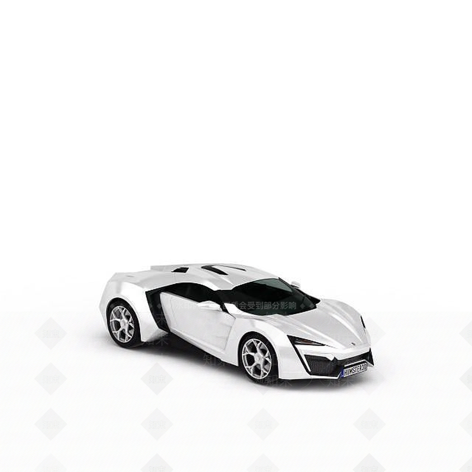 现代豪华汽车3D模型下载【ID:1198427658】