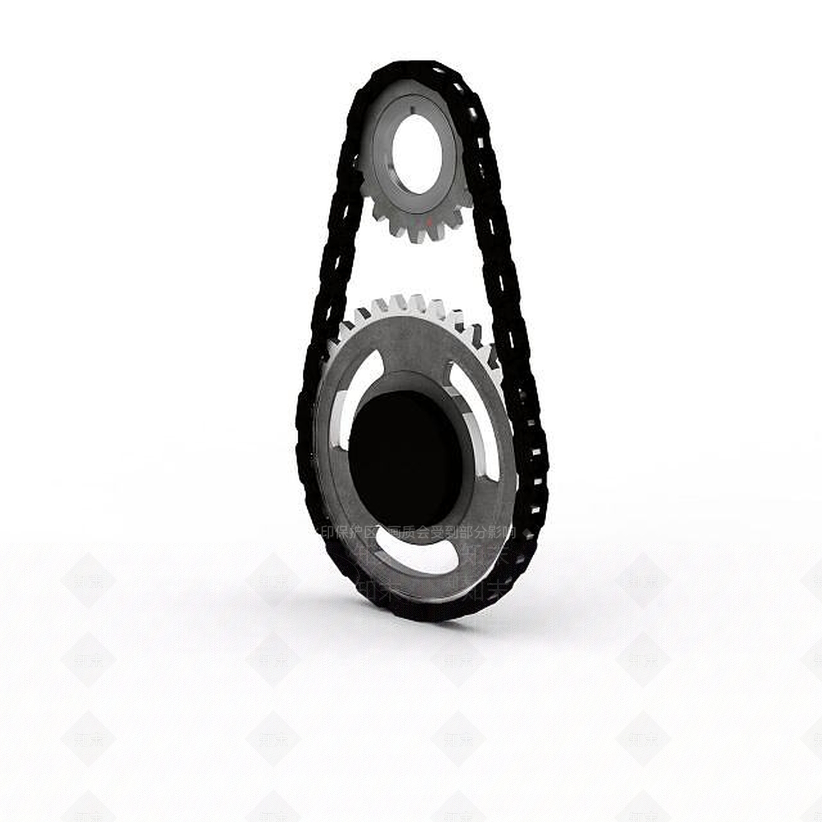 现代办公司陈设品3D模型下载【ID:1198427710】