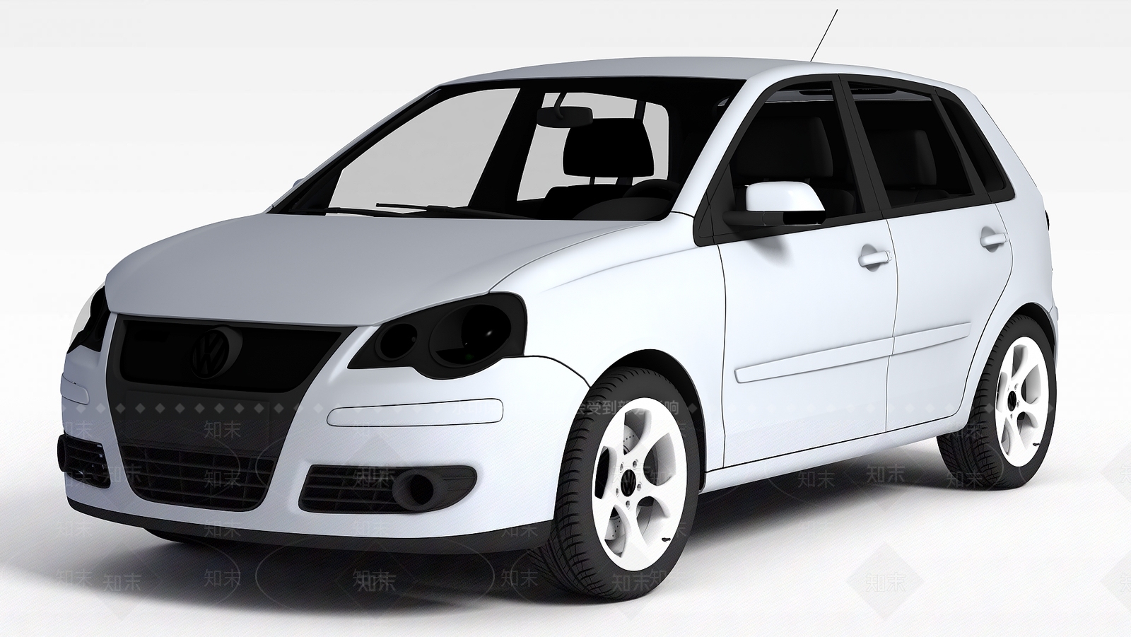 现代普通小汽车3D模型下载【ID:1198428448】