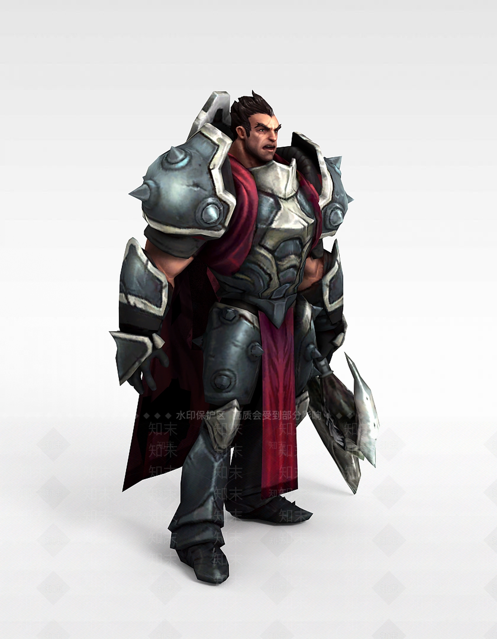 现代LOL诺克萨斯之手3D模型下载【ID:1198429032】