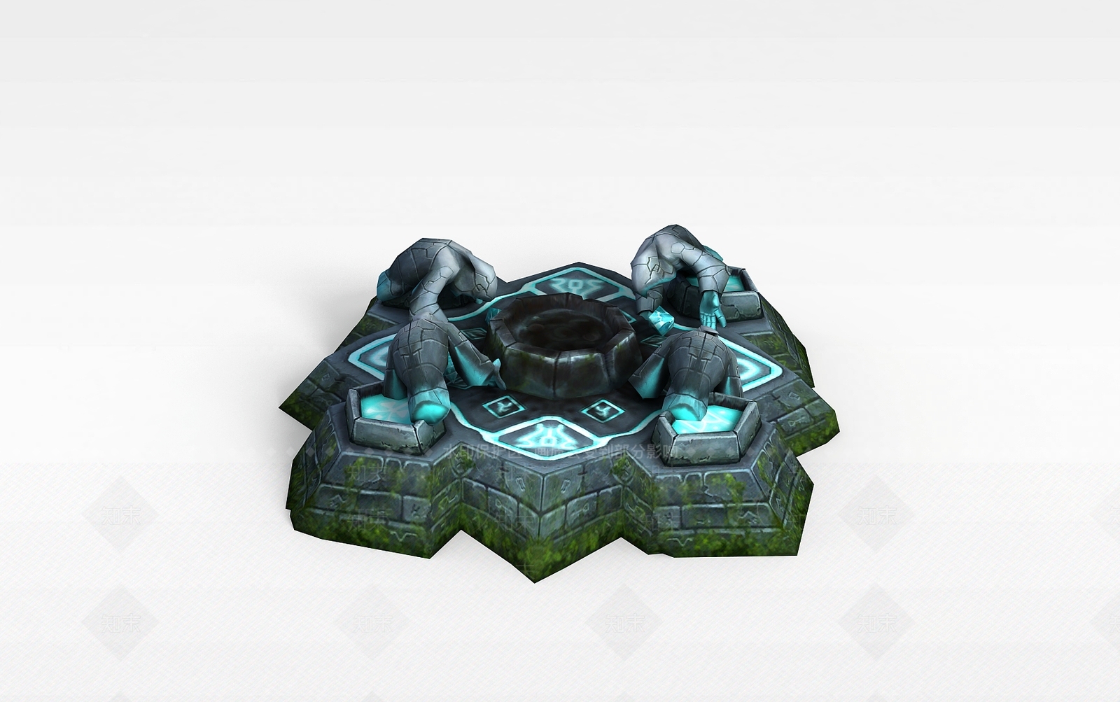 现代LOL游戏建筑3D模型下载【ID:1198431148】