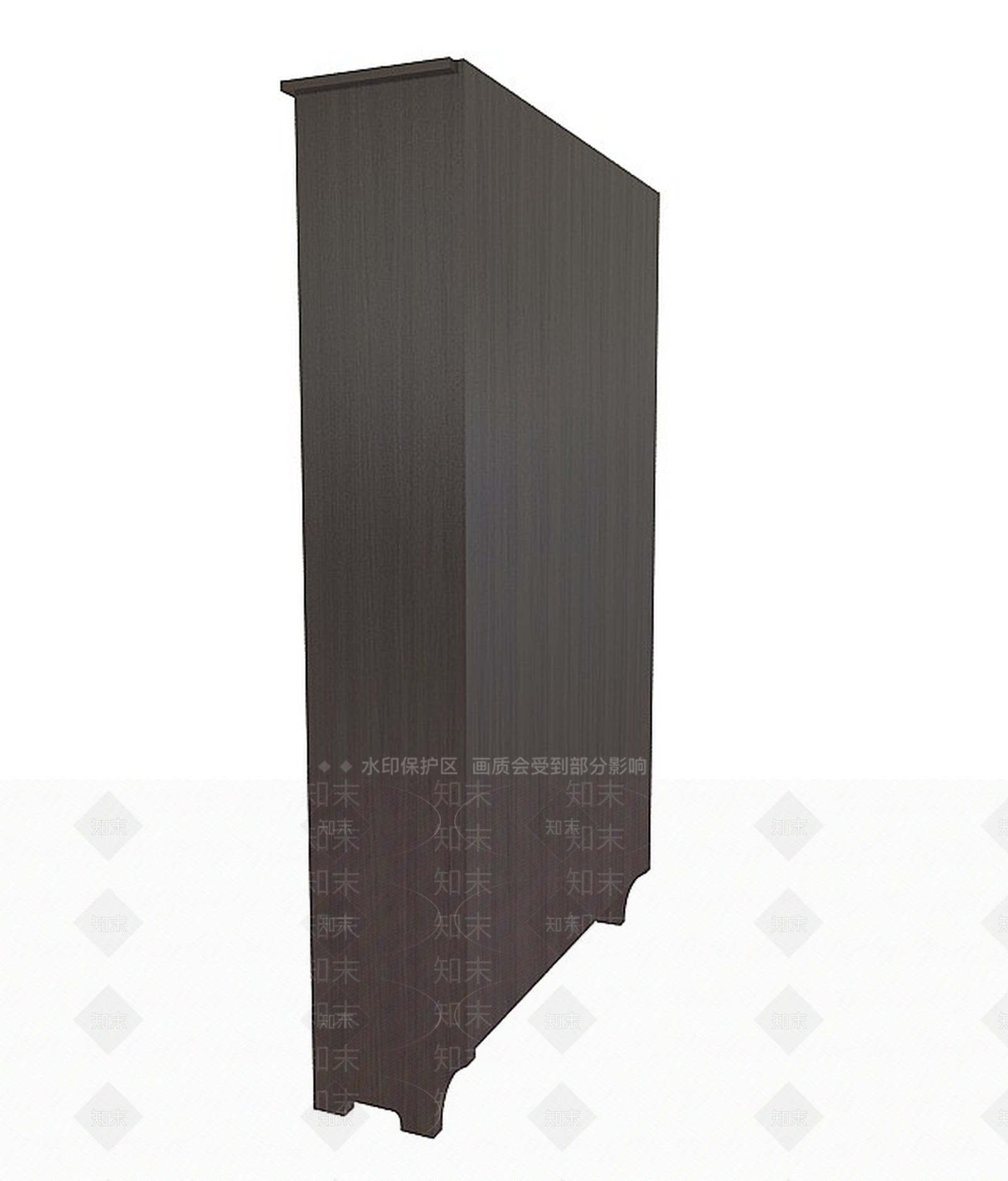 现代木质衣柜3D模型下载【ID:1198434701】