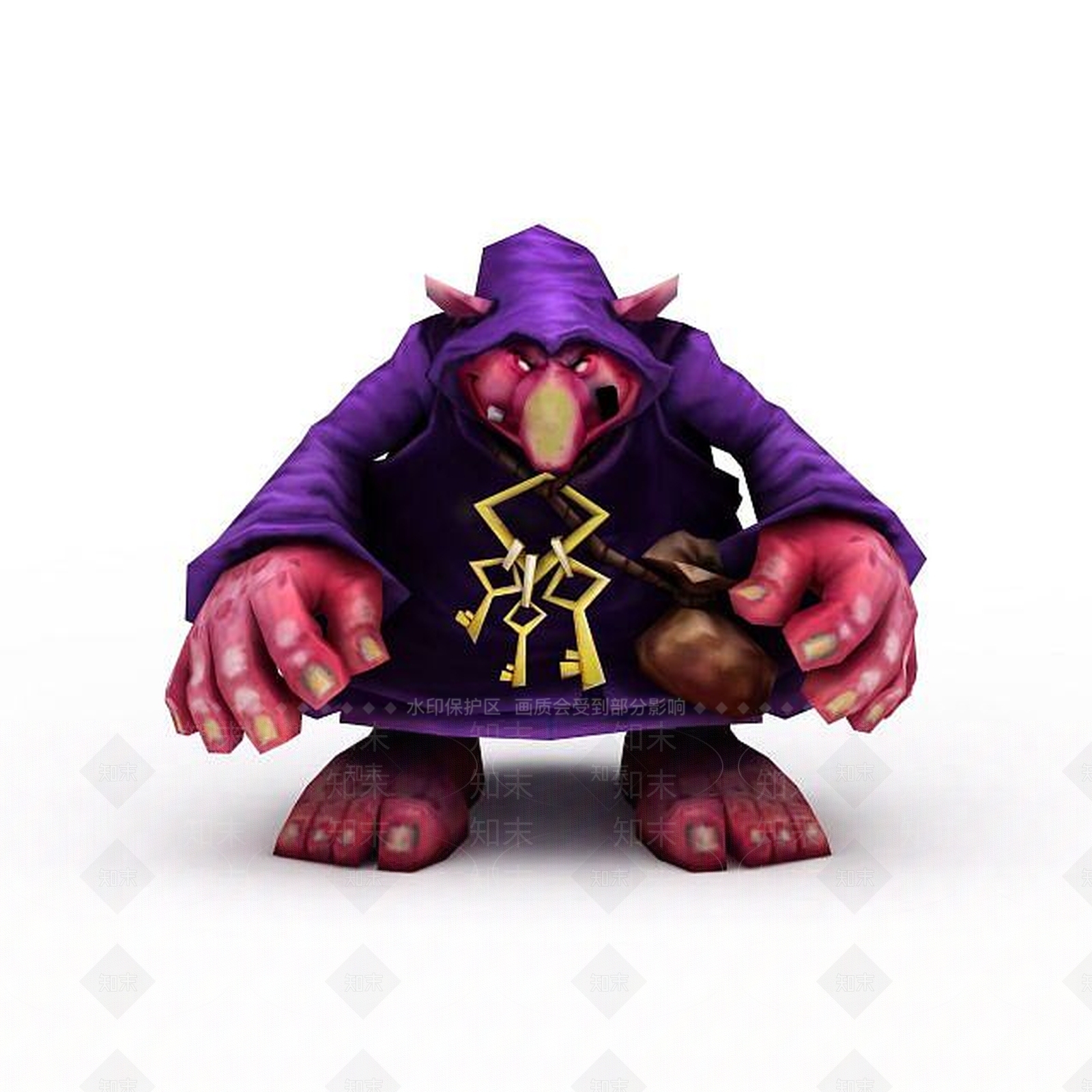 现代LOL商店老板3D模型下载【ID:1198435306】