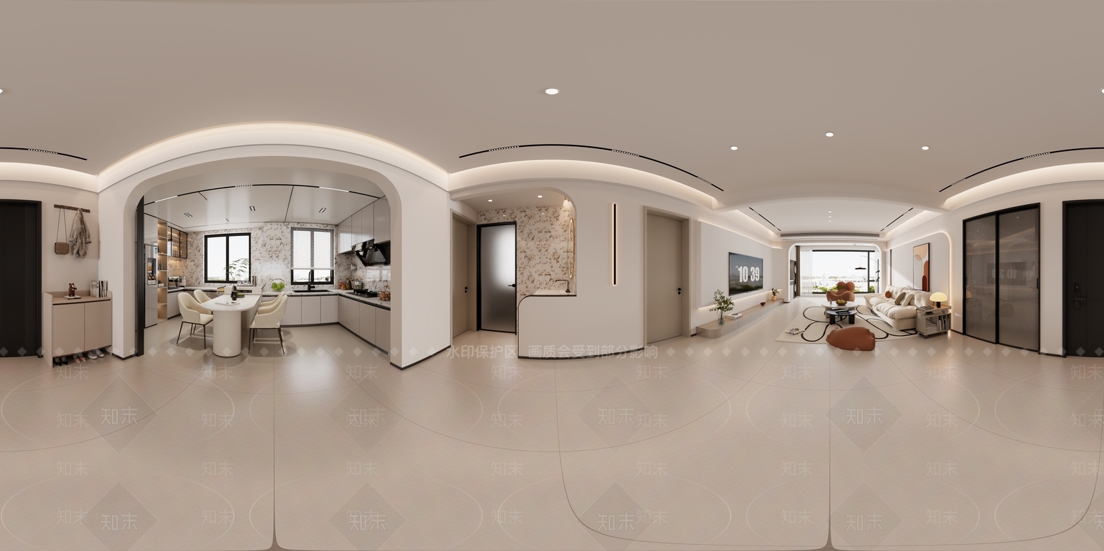 奶油客餐厅3D模型下载【ID:1198436938】